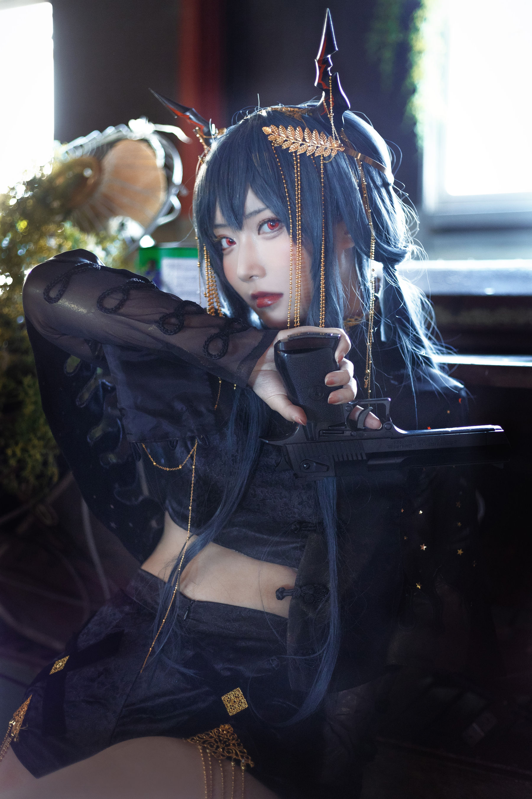 动漫博主切切celia - 明日方舟 陈 音律联觉