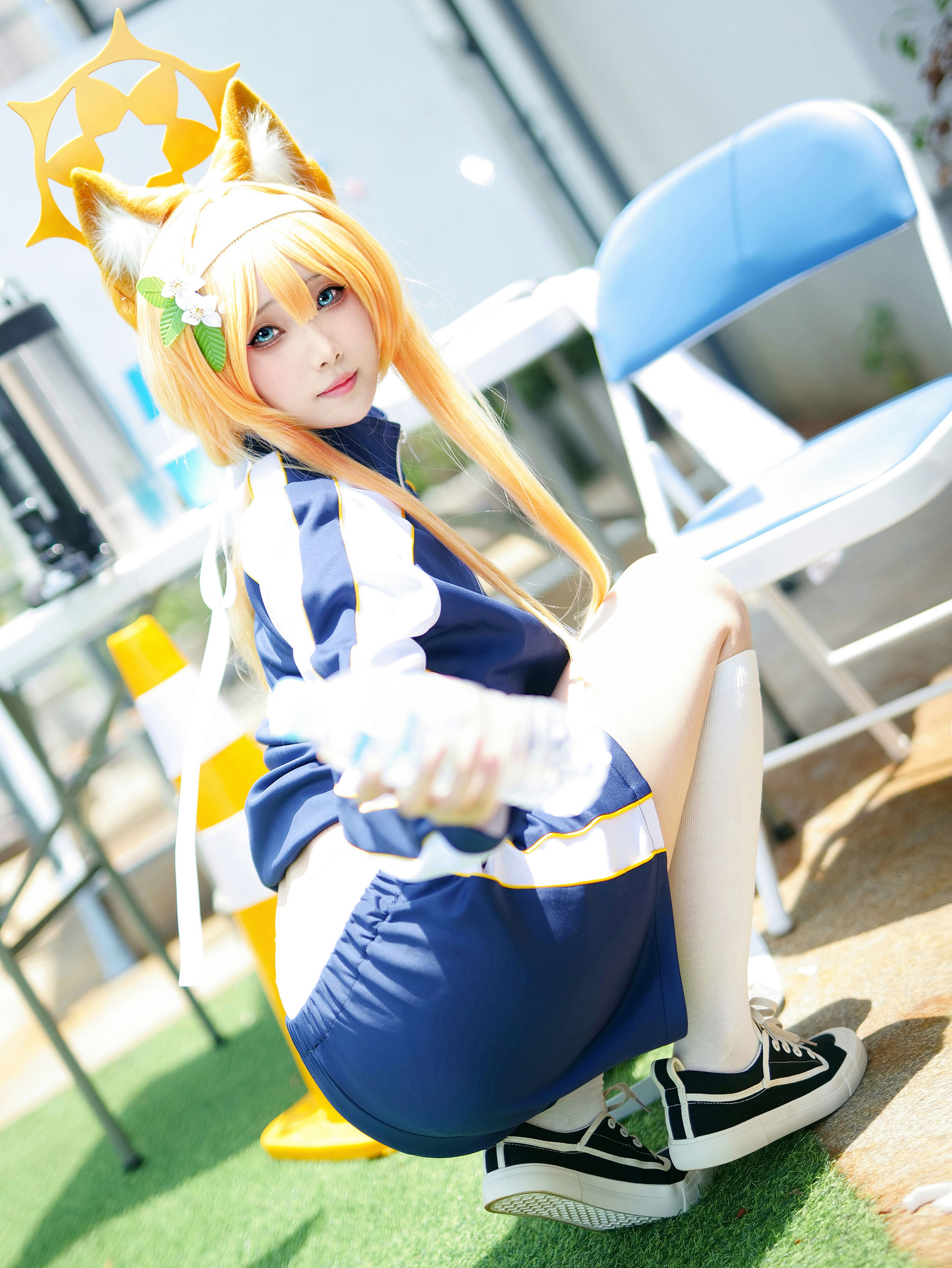 动漫博主曉美媽 - 碧蓝档案-伊落マリー(体操服)