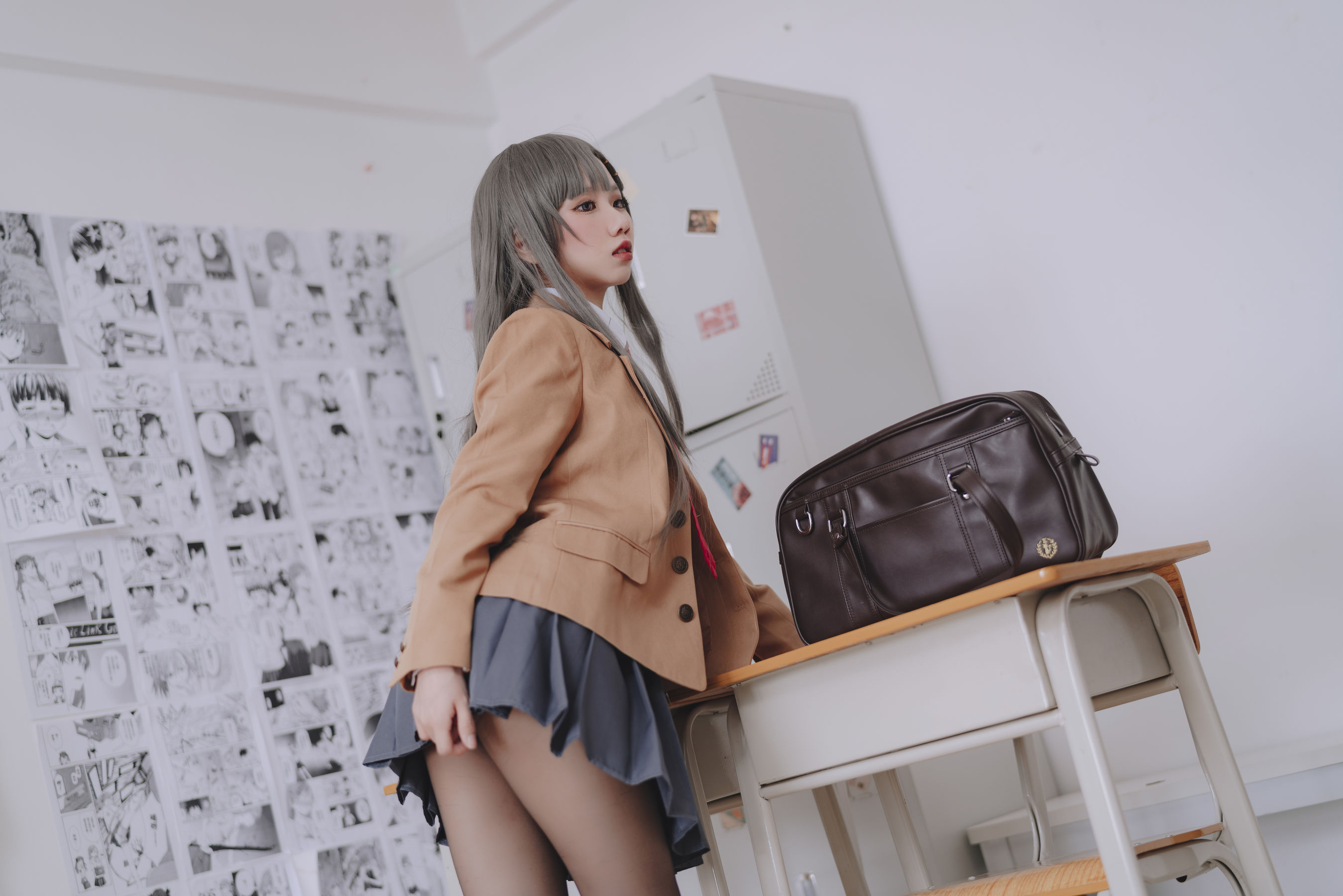动漫博主果咩酱w - 麻衣校服