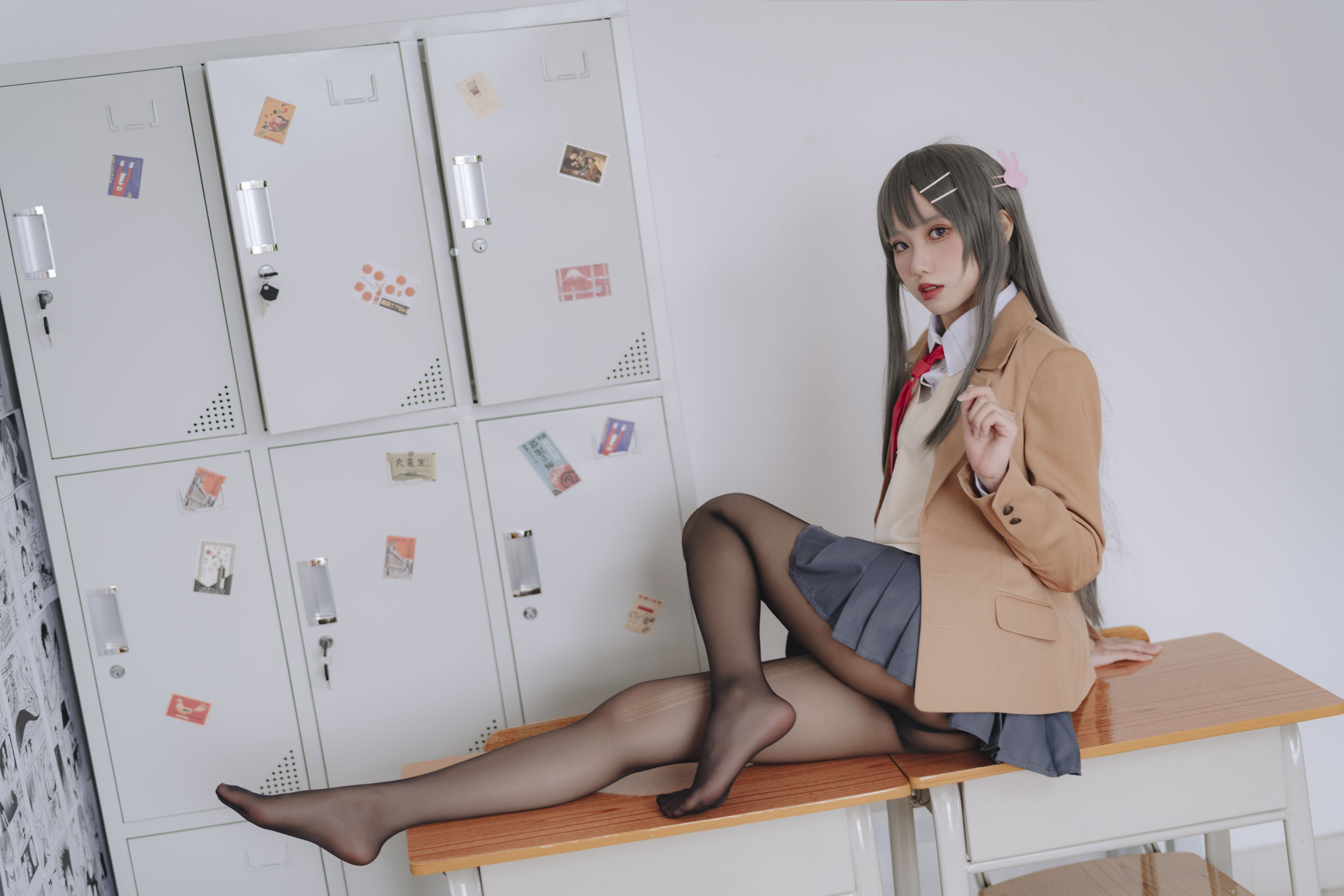 动漫博主果咩酱w - 麻衣校服