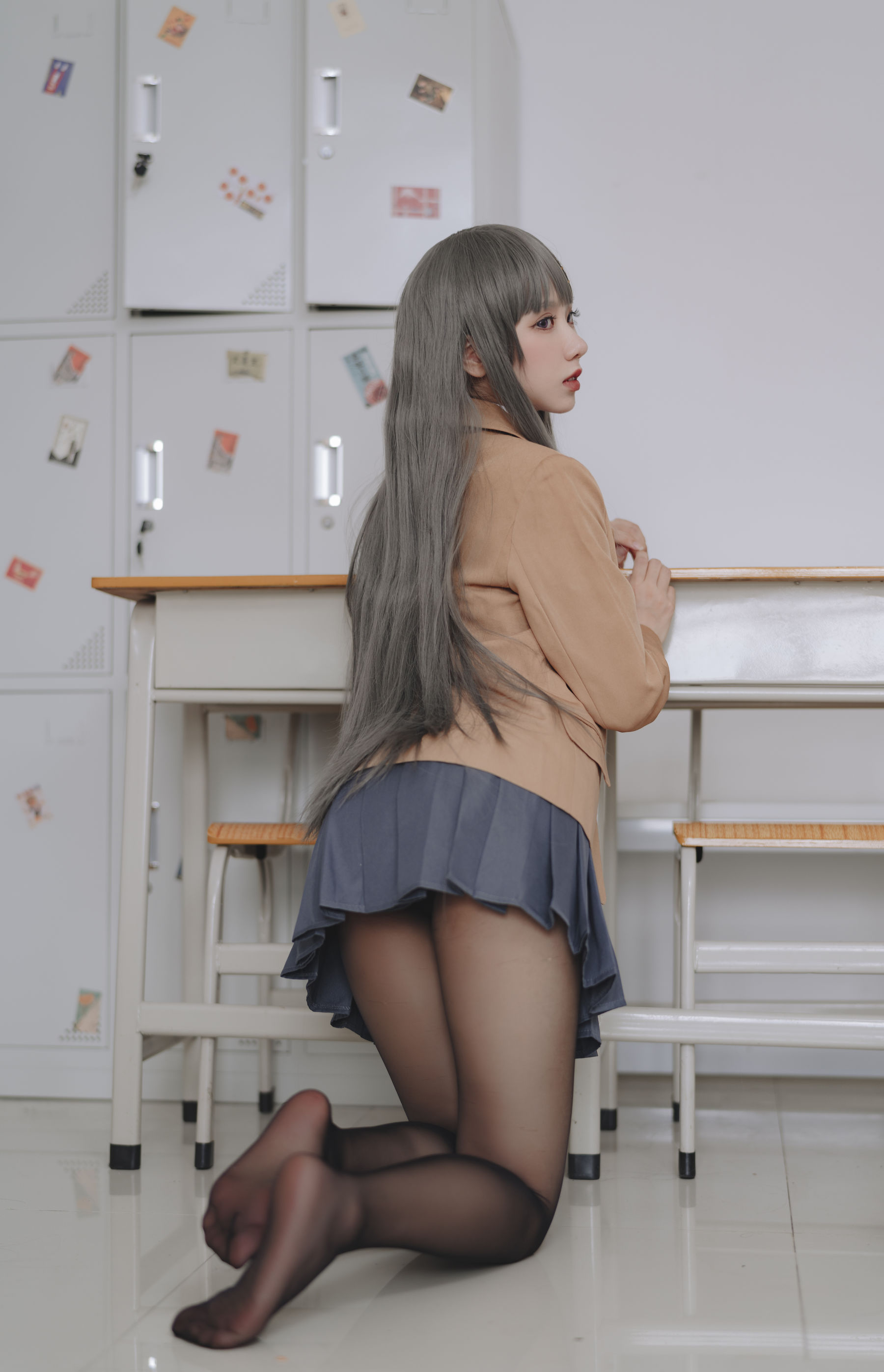 动漫博主果咩酱w - 麻衣校服
