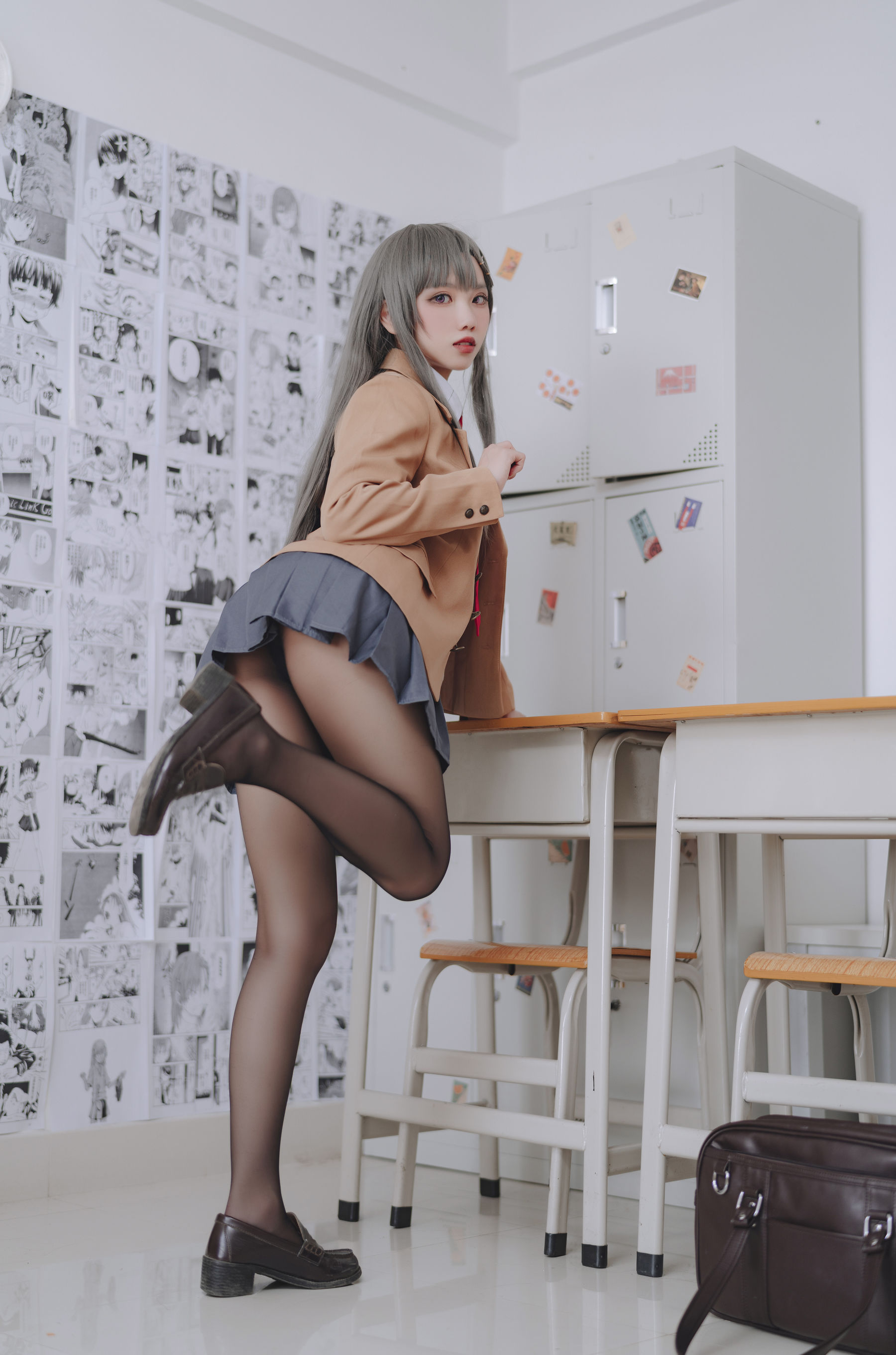 动漫博主果咩酱w - 麻衣校服