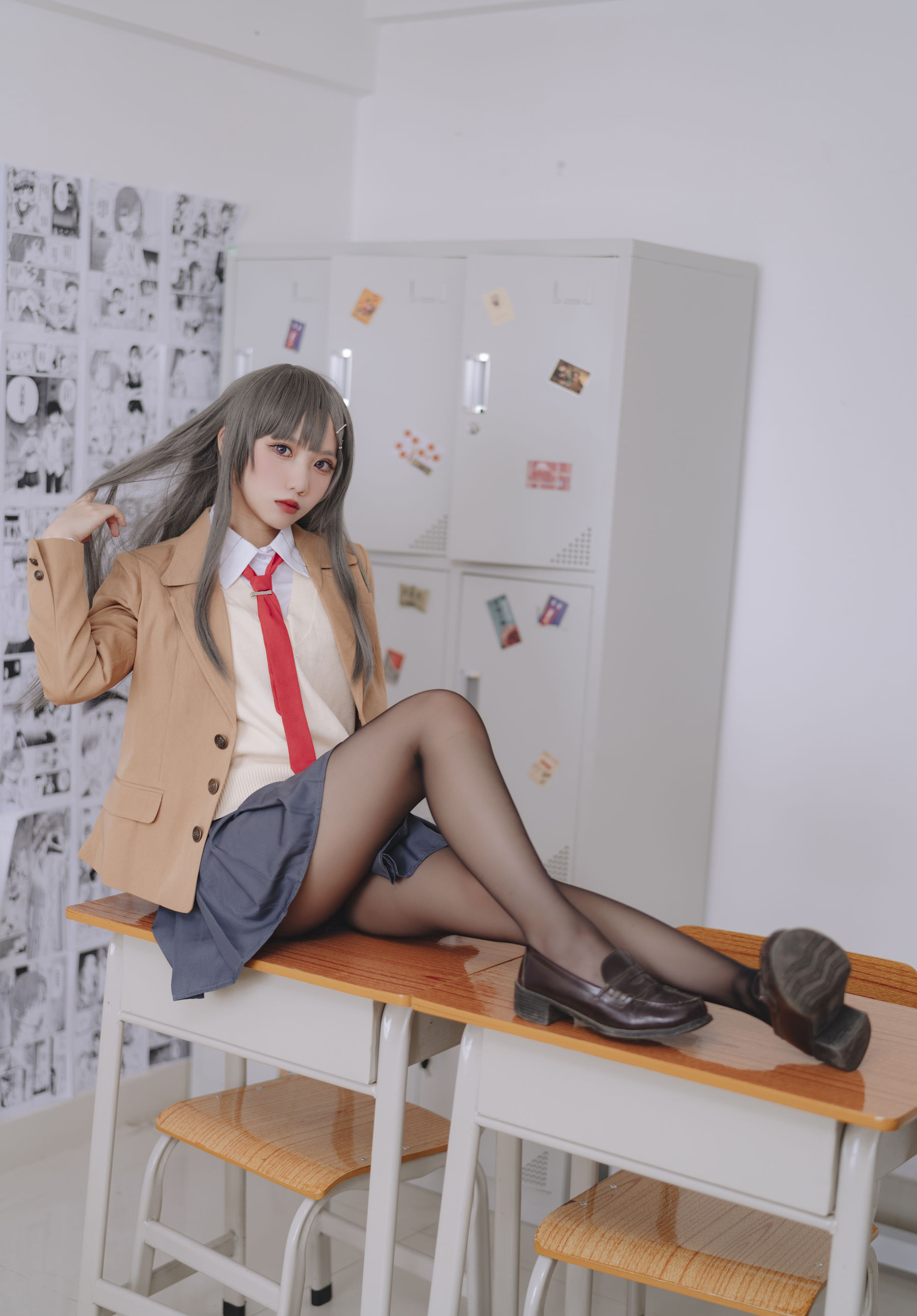 动漫博主果咩酱w - 麻衣校服
