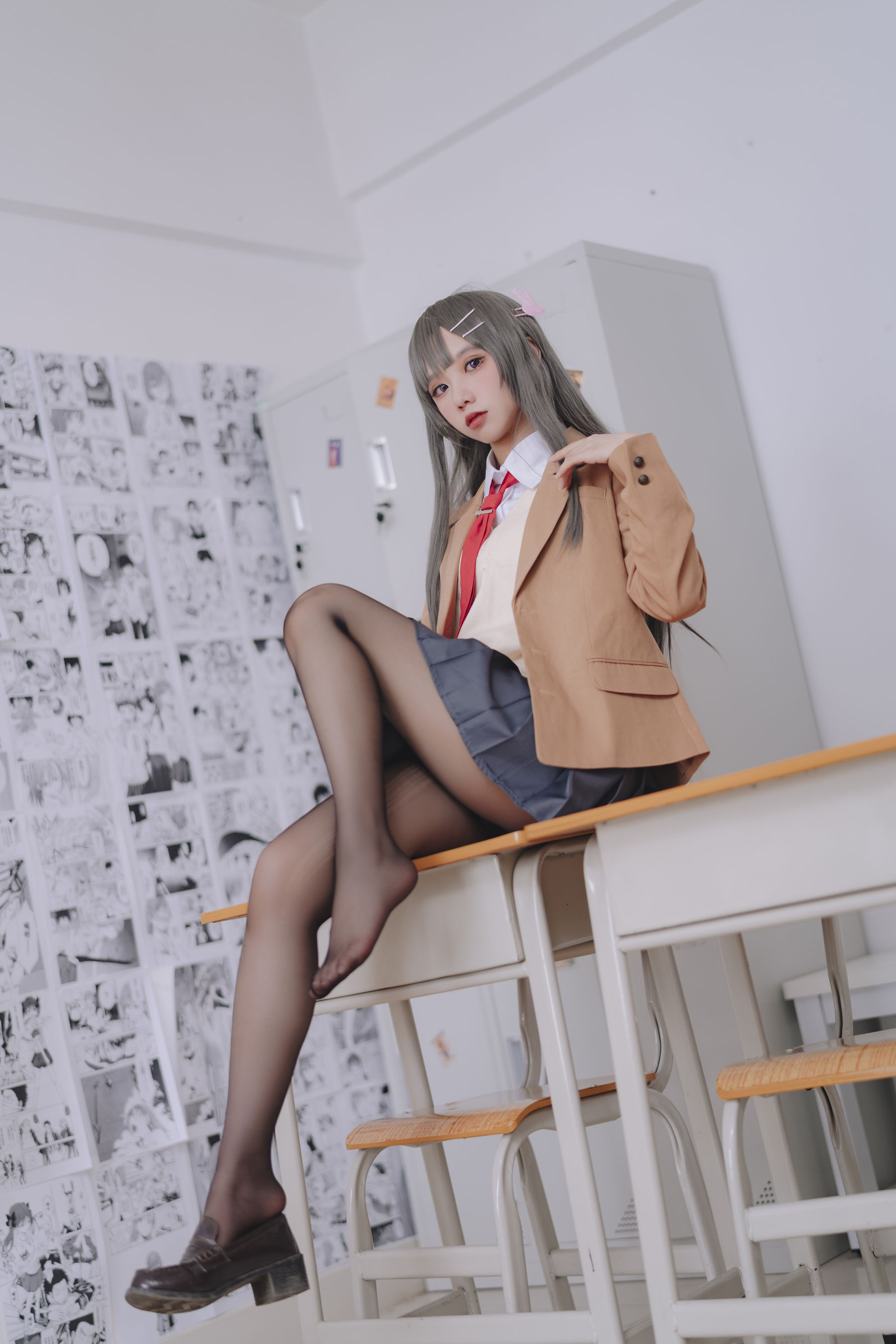 动漫博主果咩酱w - 麻衣校服