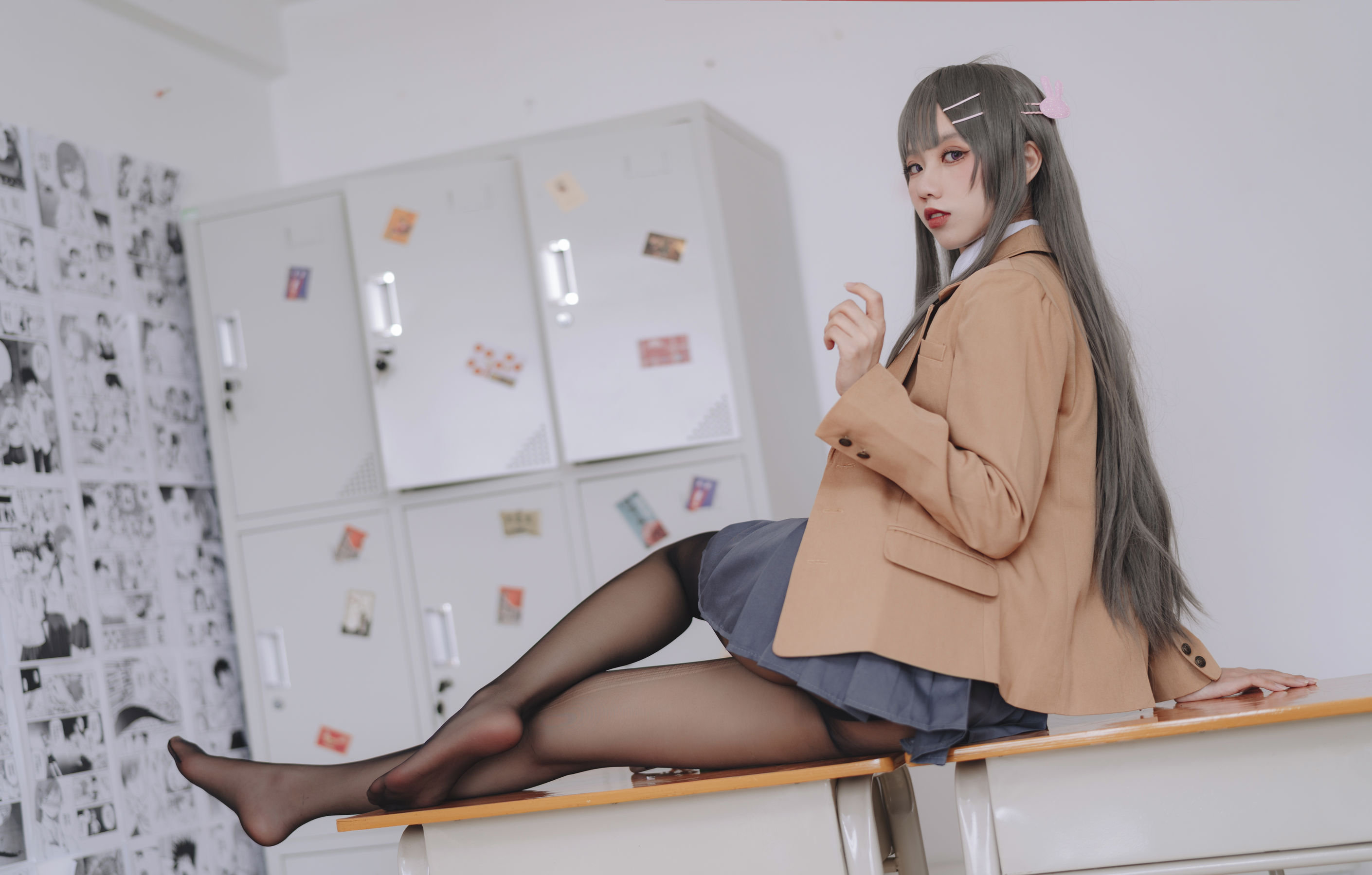 动漫博主果咩酱w - 麻衣校服