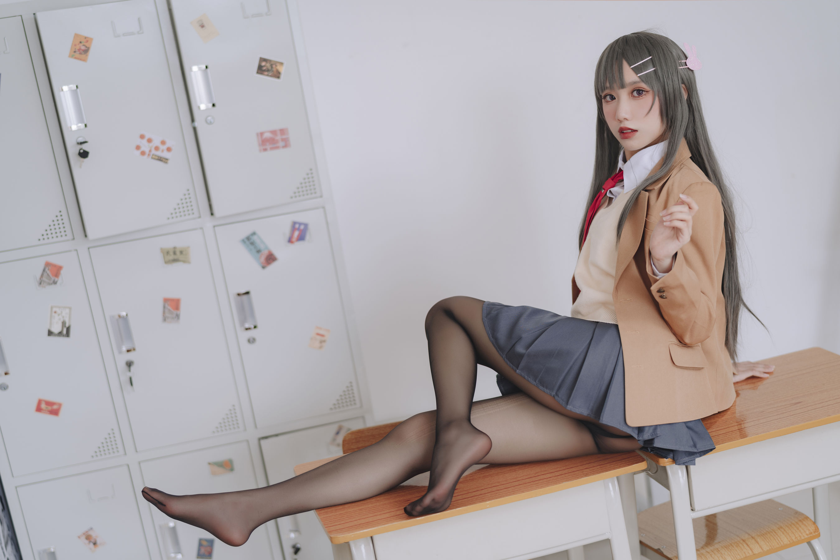 动漫博主果咩酱w - 麻衣校服