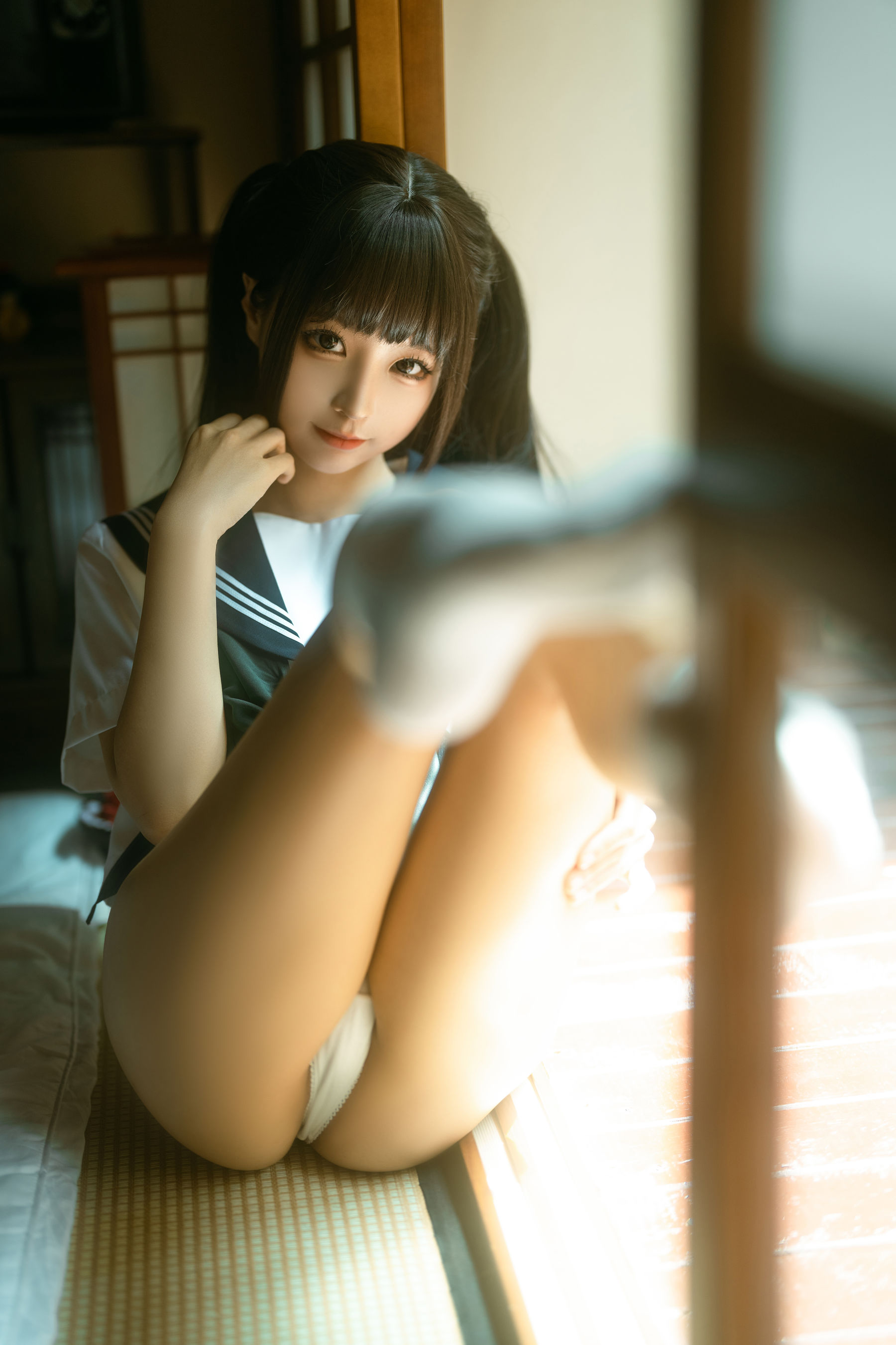 动漫博主蠢沫沫 - 居家学妹