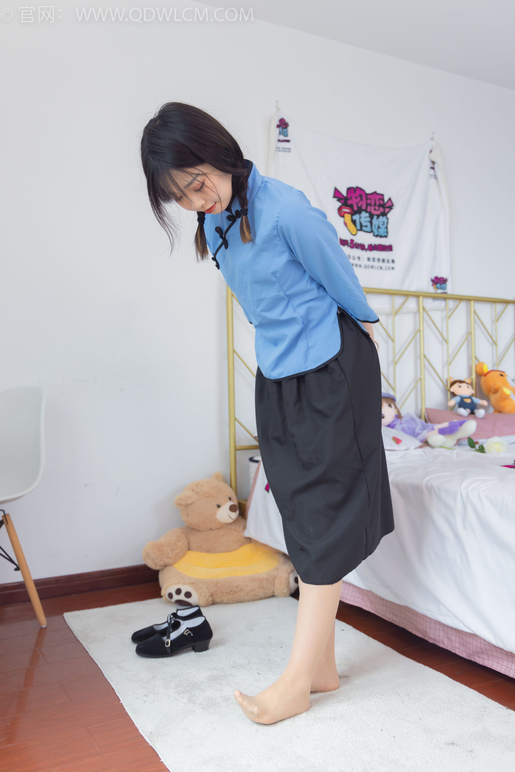 物恋传媒 No.1642 挽挽 -民国少女