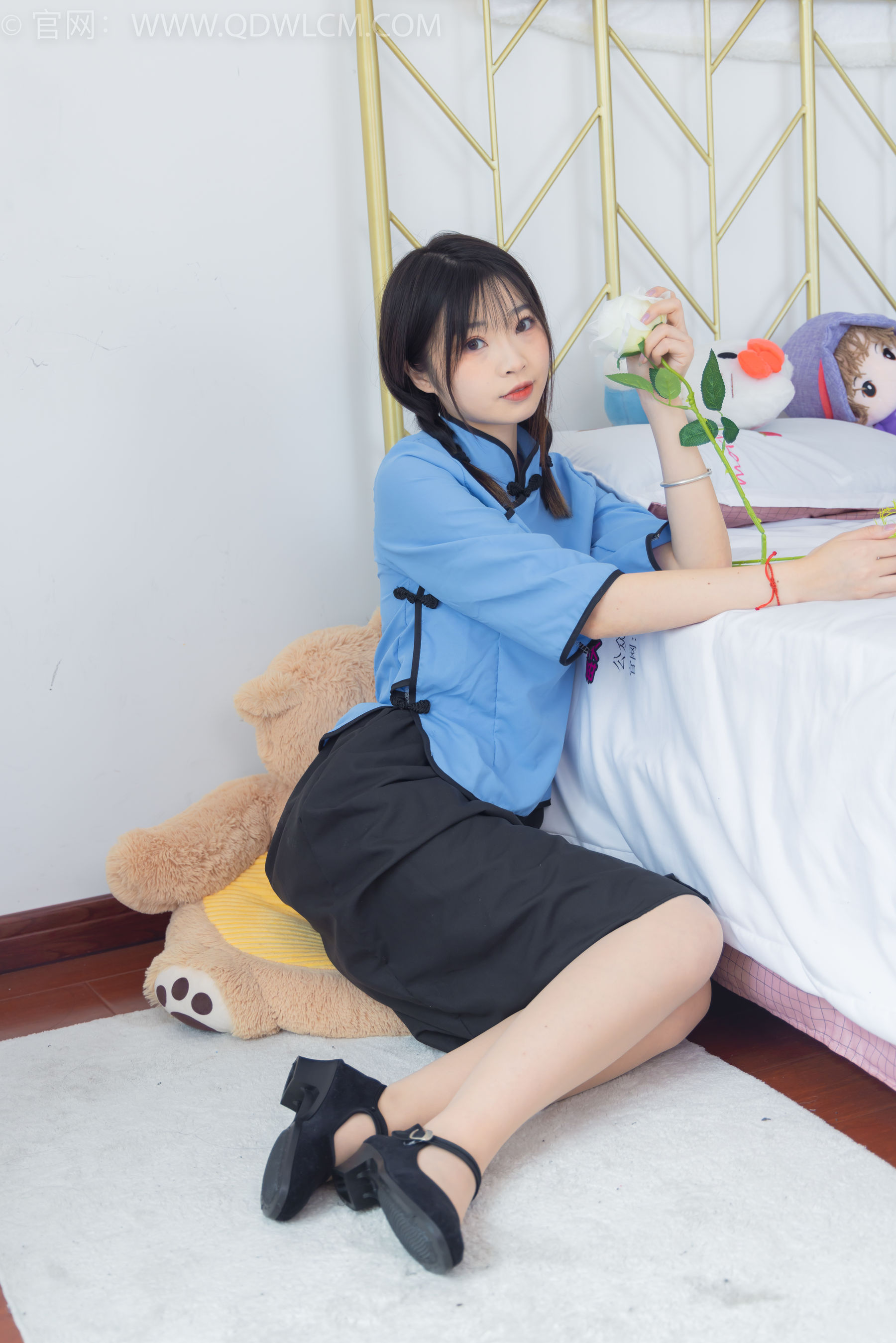 物恋传媒 No.1642 挽挽 -民国少女