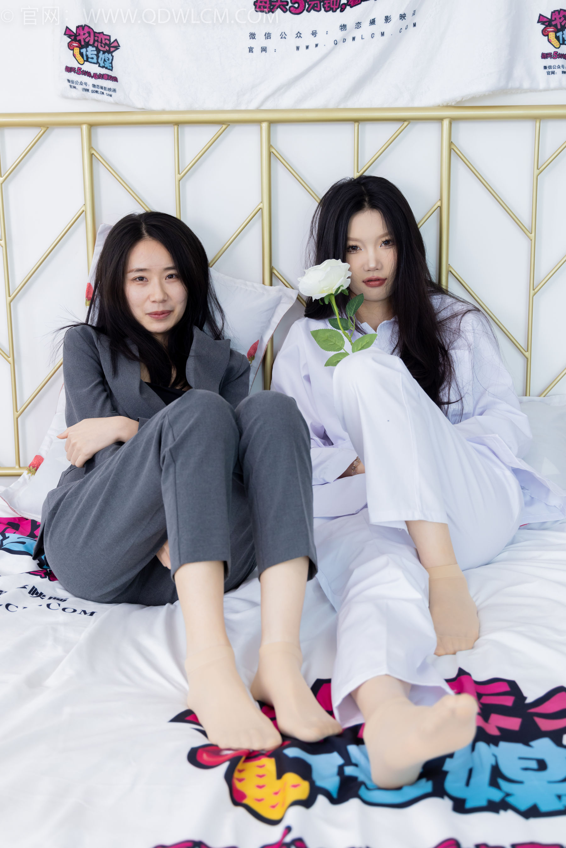 物恋传媒 No.1650 小竹&菜菜 -重生之美