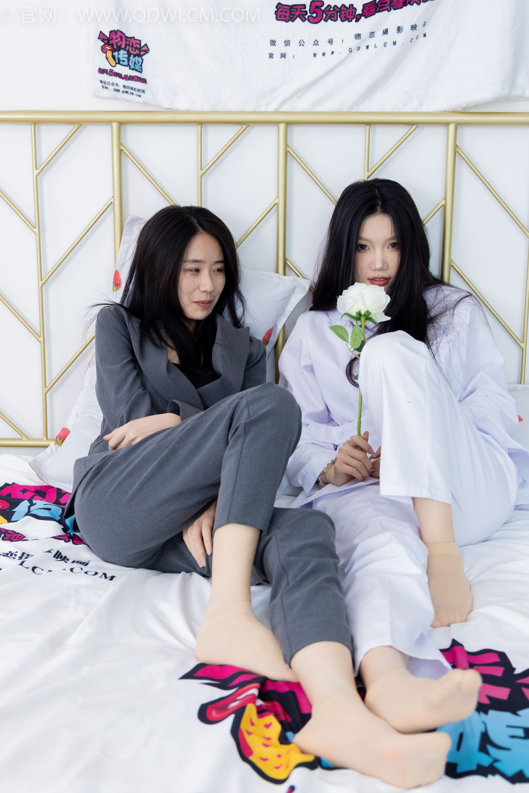 物恋传媒 No.1650 小竹&菜菜 -重生之美