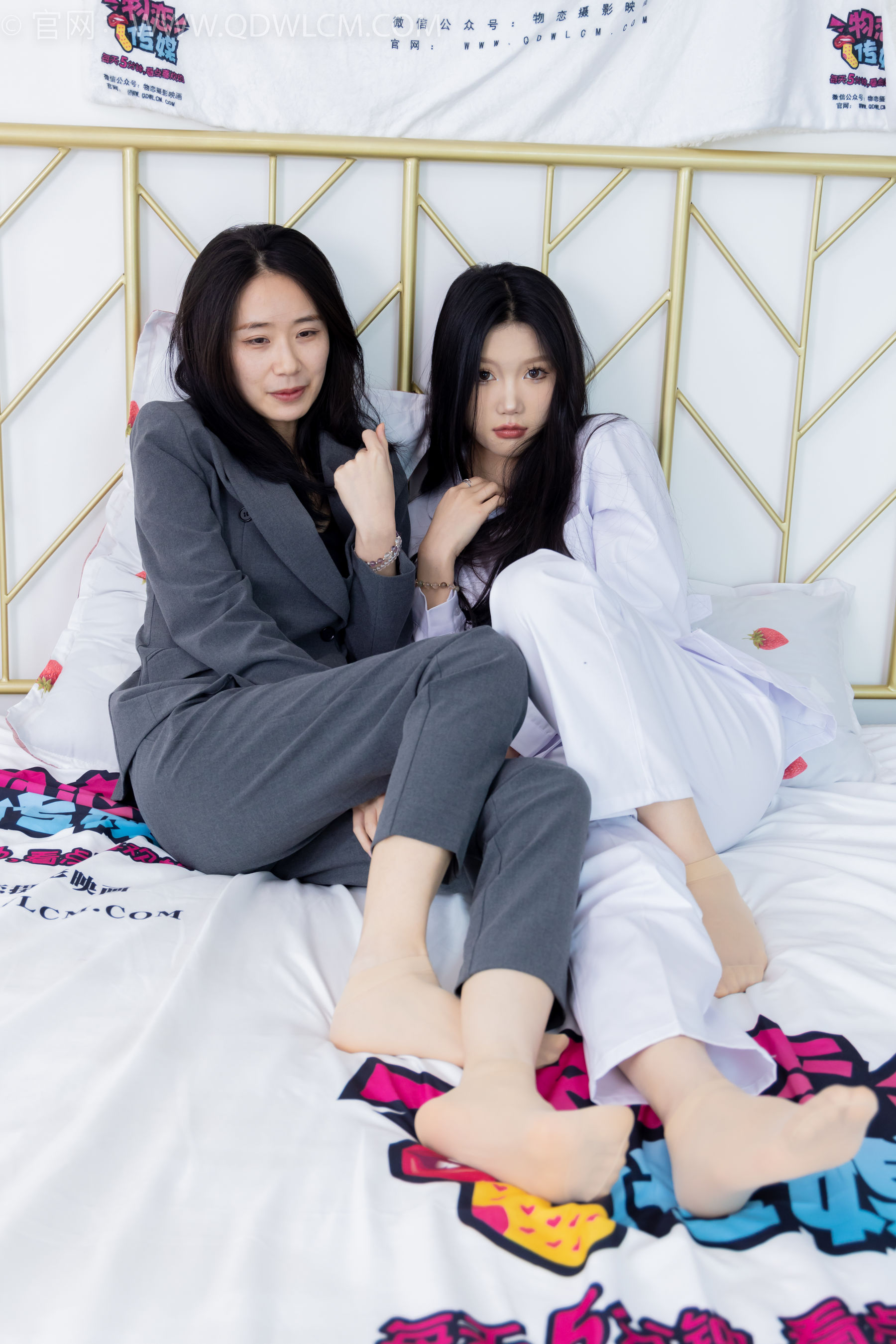 物恋传媒 No.1650 小竹&菜菜 -重生之美