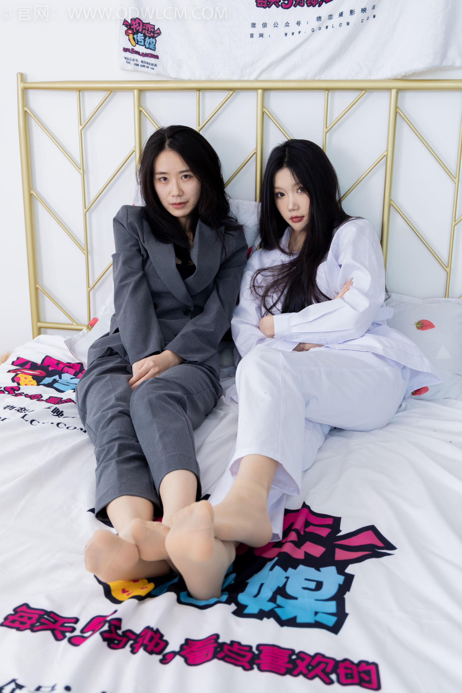 物恋传媒 No.1650 小竹&菜菜 -重生之美