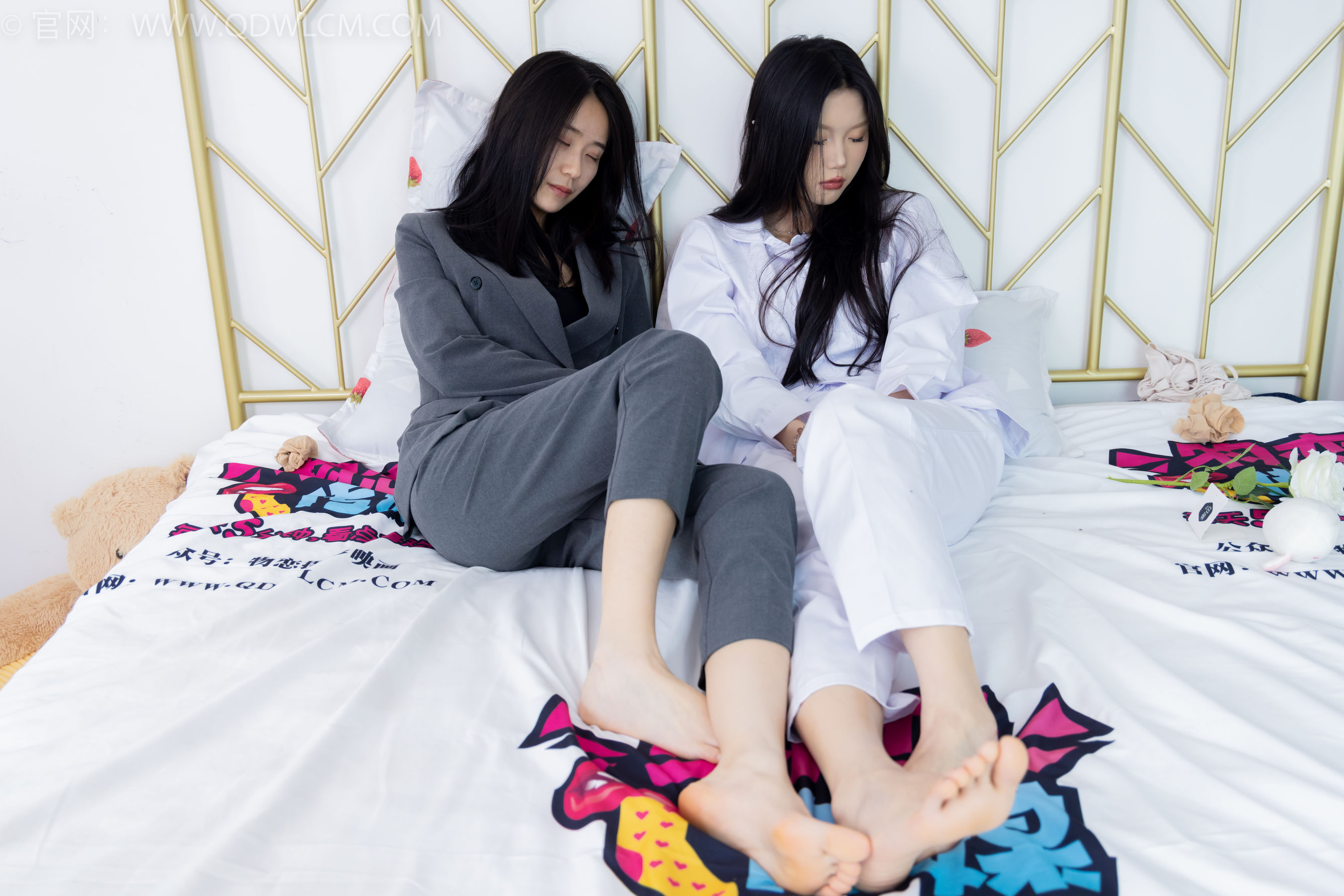 物恋传媒 No.1650 小竹&菜菜 -重生之美
