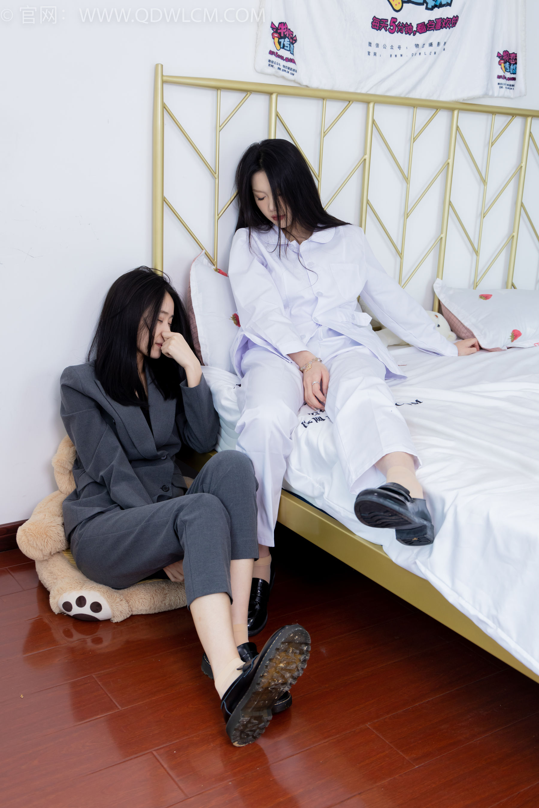物恋传媒 No.1650 小竹&菜菜 -重生之美