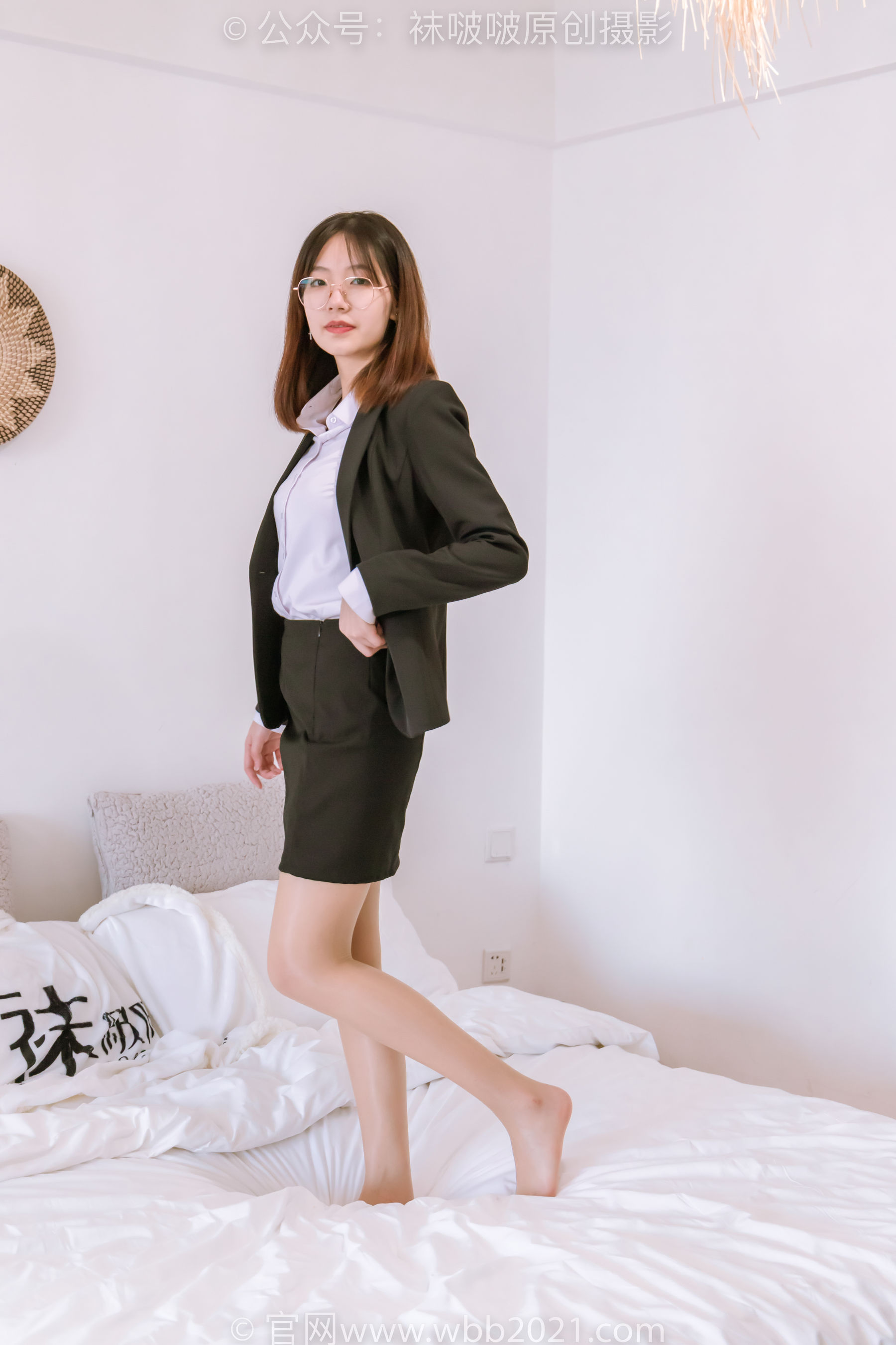 BoBoSocks袜啵啵 No.267 小甜豆 -高跟鞋、油亮肉丝、ol制服