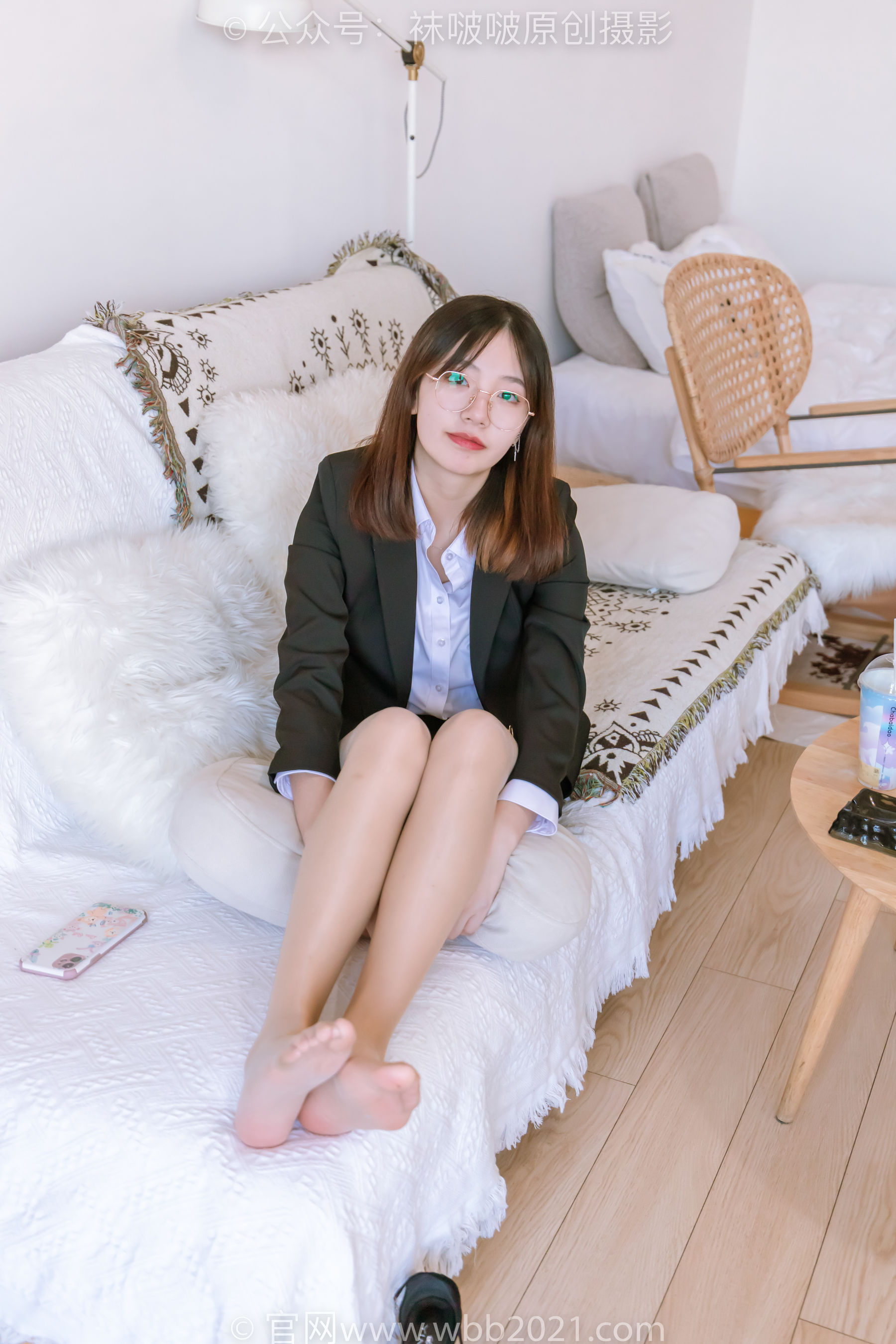 BoBoSocks袜啵啵 No.267 小甜豆 -高跟鞋、油亮肉丝、ol制服
