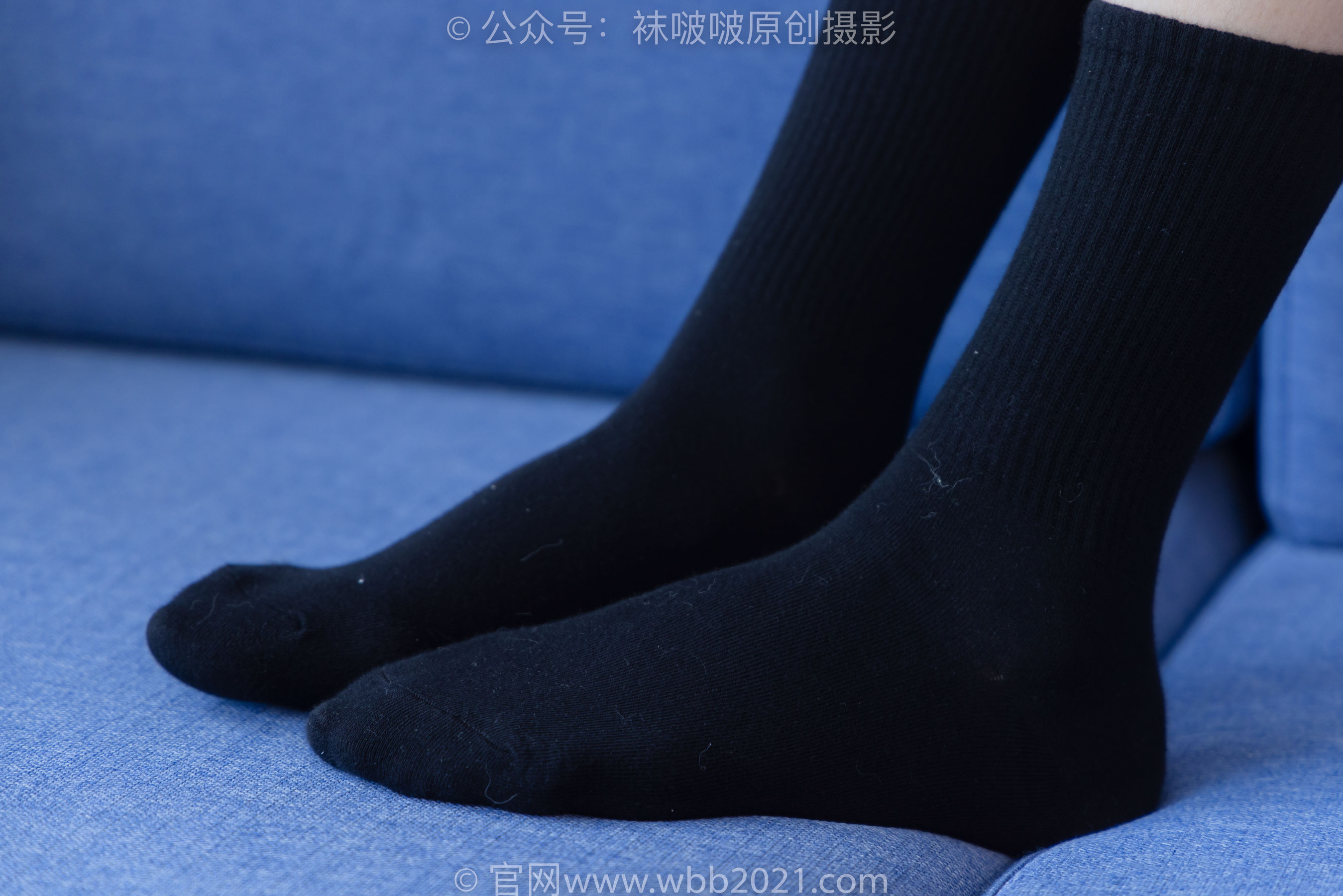 BoBoSocks袜啵啵 No.268 芝士 -黑皮鞋、绑带黑棉袜、学院制服