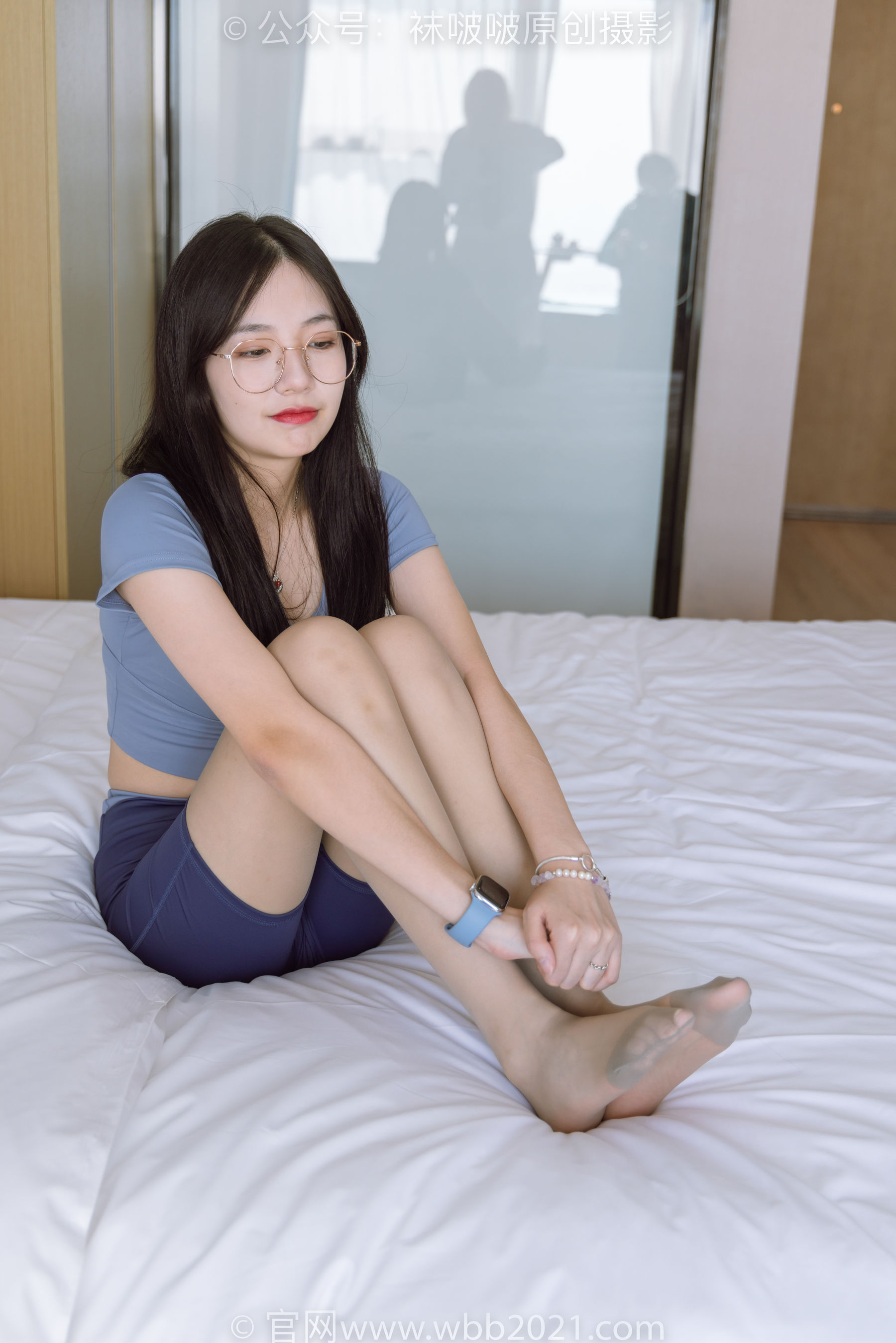 BoBoSocks袜啵啵 No.269 小甜豆 -运动鞋、白棉袜、灰丝、瑜伽裤裤里丝