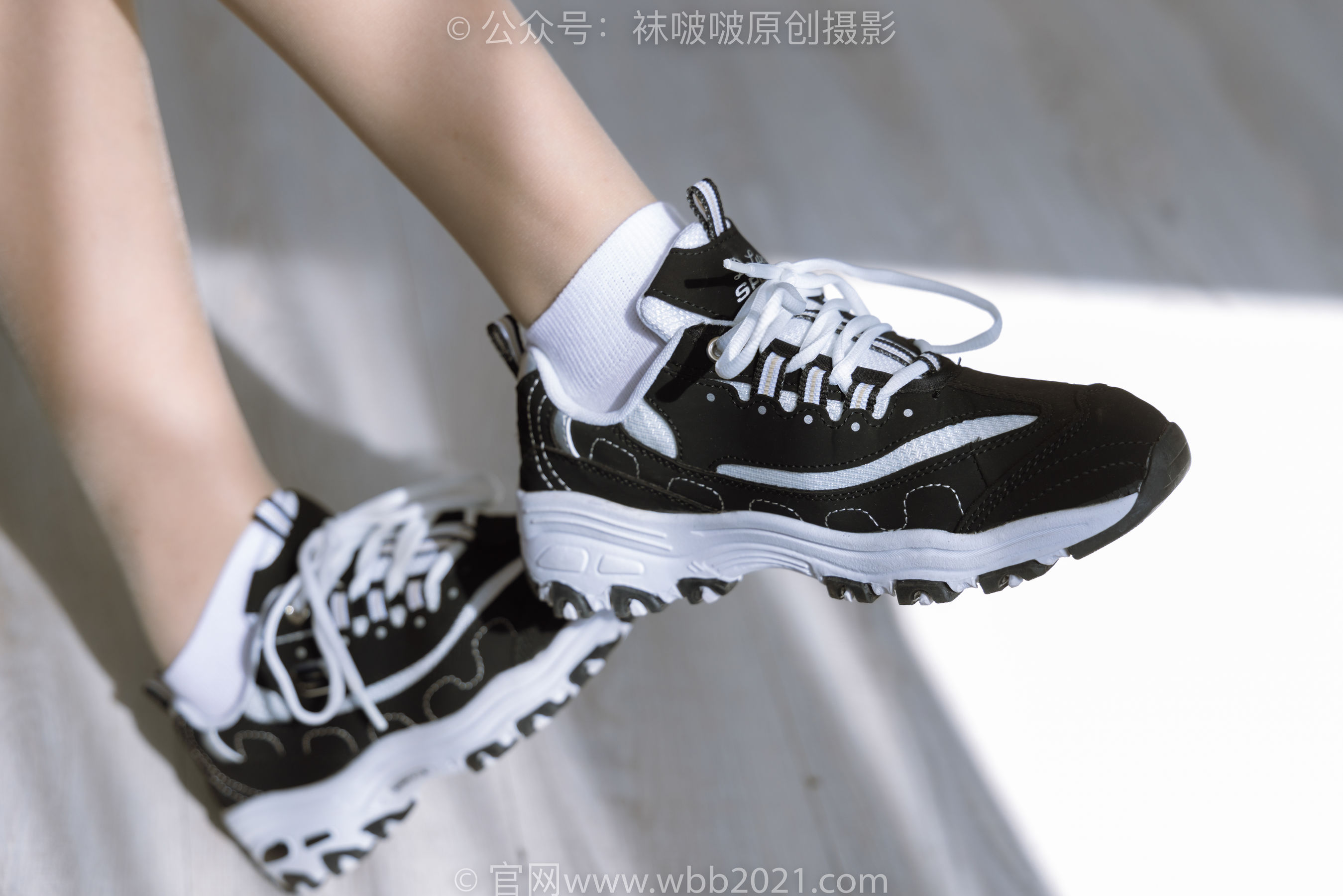 BoBoSocks袜啵啵 No.269 小甜豆 -运动鞋、白棉袜、灰丝、瑜伽裤裤里丝