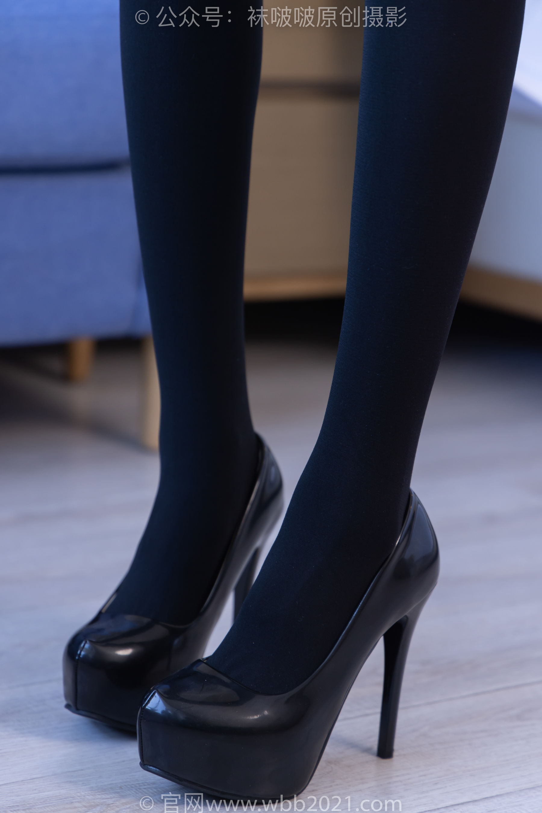 BoBoSocks袜啵啵 No.270 稚予 -高跟鞋、皮鞋、厚黑丝、黑色大腿棉袜