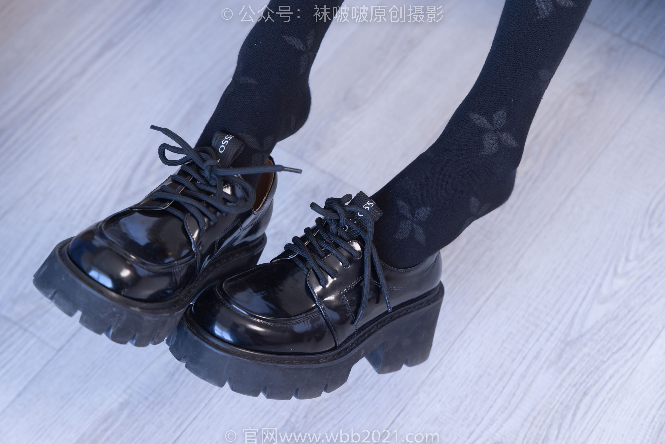 BoBoSocks袜啵啵 No.270 稚予 -高跟鞋、皮鞋、厚黑丝、黑色大腿棉袜
