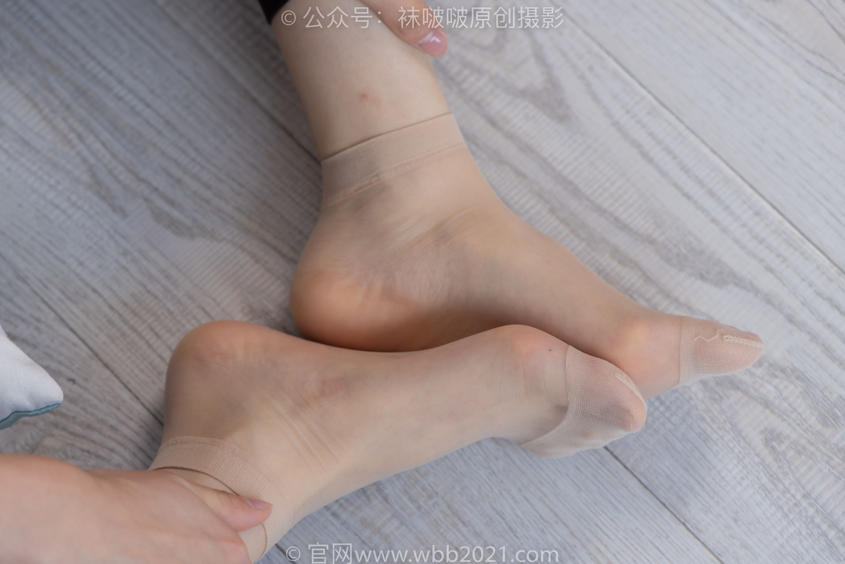 BoBoSocks袜啵啵 No.271 芝士 -平底鞋、短肉丝、银行制服