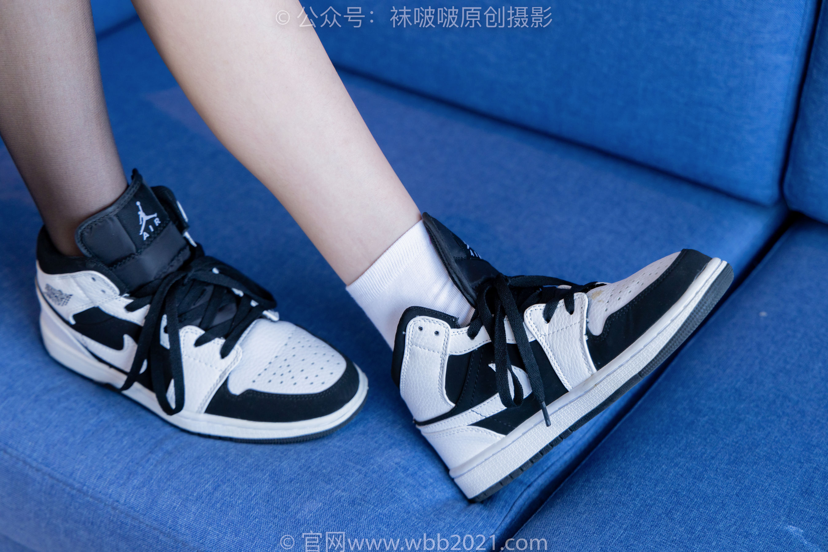 BoBoSocks袜啵啵 No.275小甜豆  -高跟鞋、板鞋、单腿黑丝、单腿白棉袜、裸足
