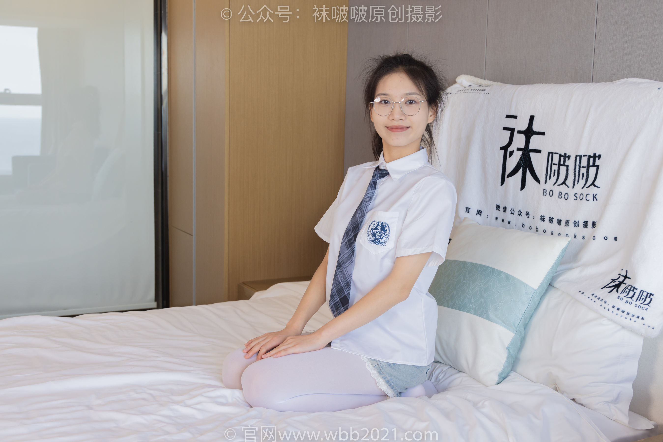 BoBoSocks袜啵啵 No.276 芝士 -皮鞋、厚白丝、裸足