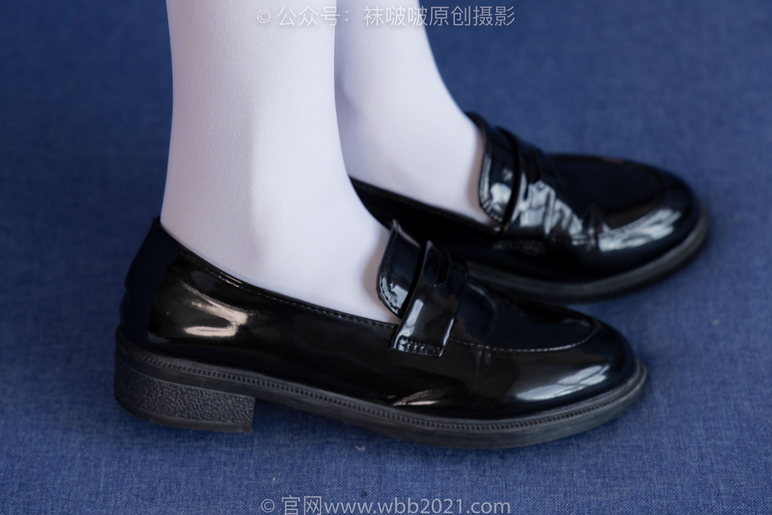 BoBoSocks袜啵啵 No.276 芝士 -皮鞋、厚白丝、裸足