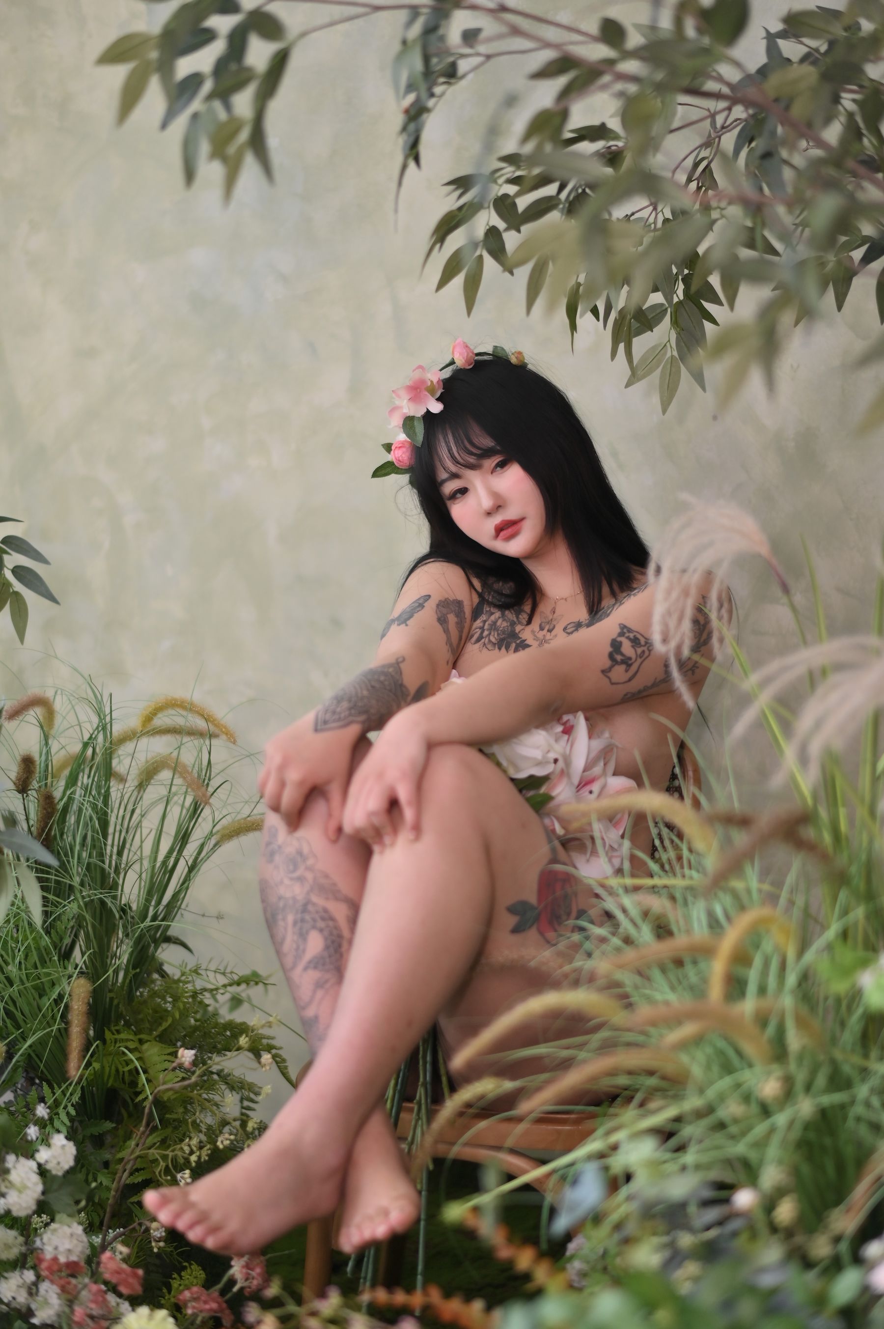 Boyeon Jeon - Nude Flower