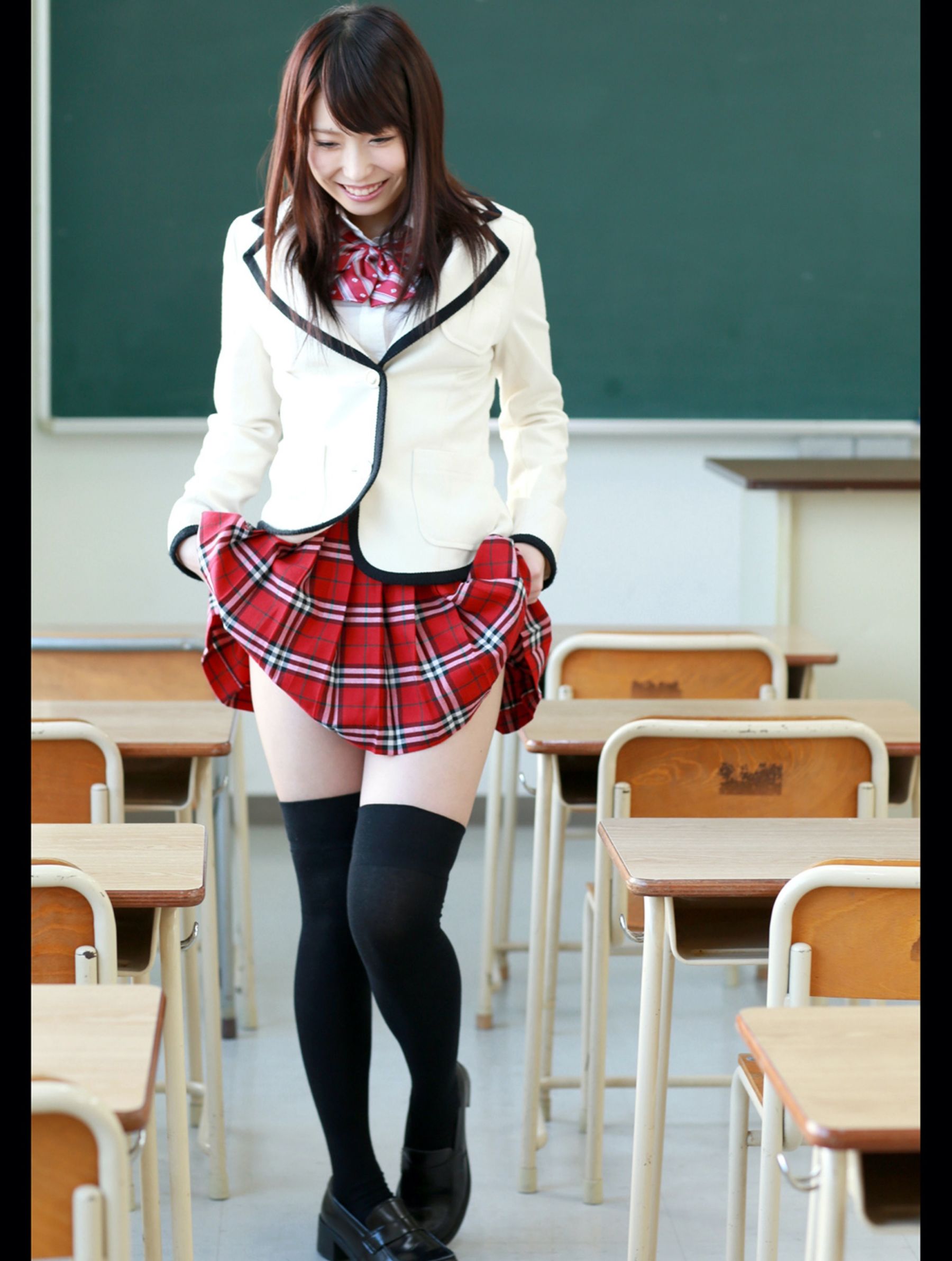 Chika Arimura 有村千佳 - 放課後女学院