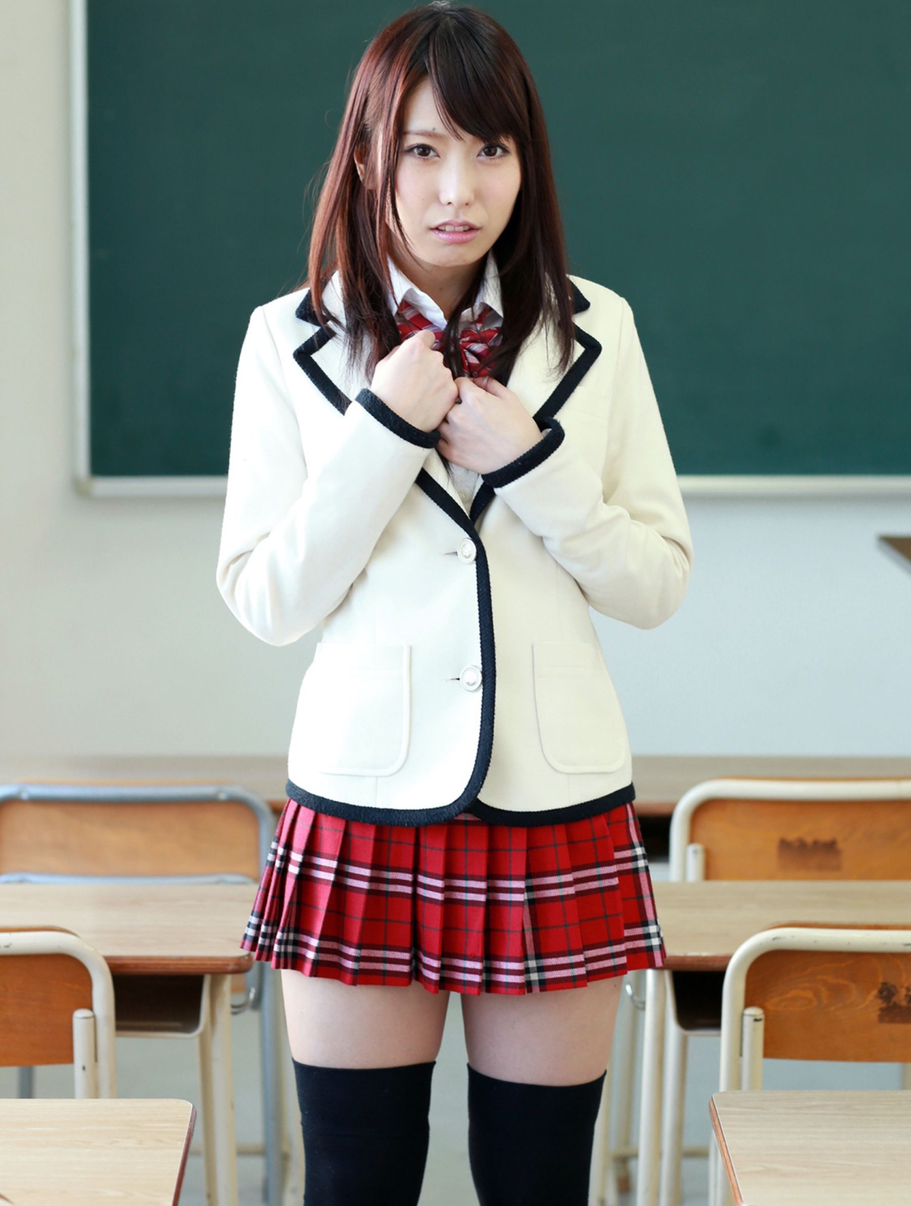 Chika Arimura 有村千佳 - 放課後女学院