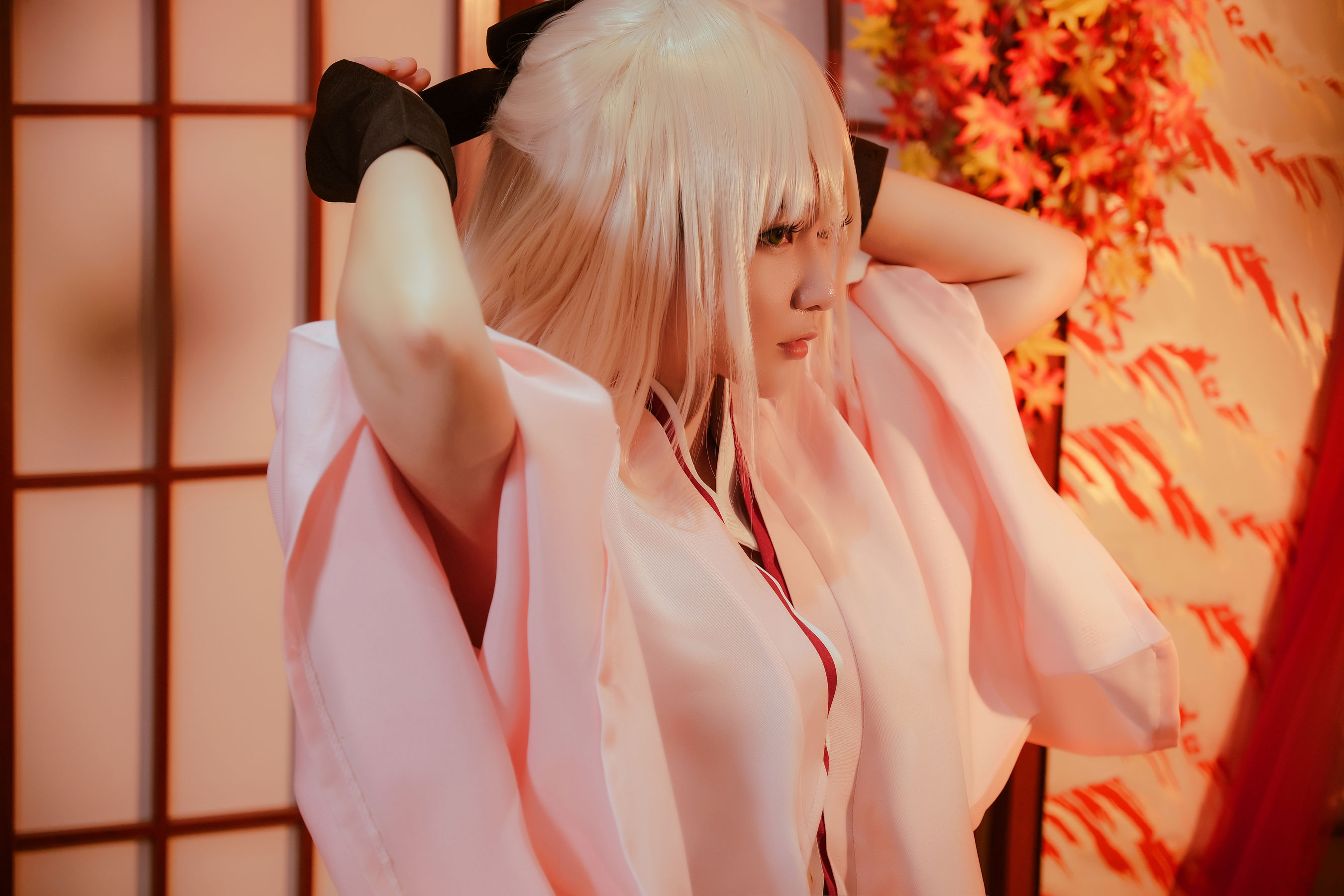 Coser小姐姐Potato Godzilla - Okita Souji Sakura Saber
