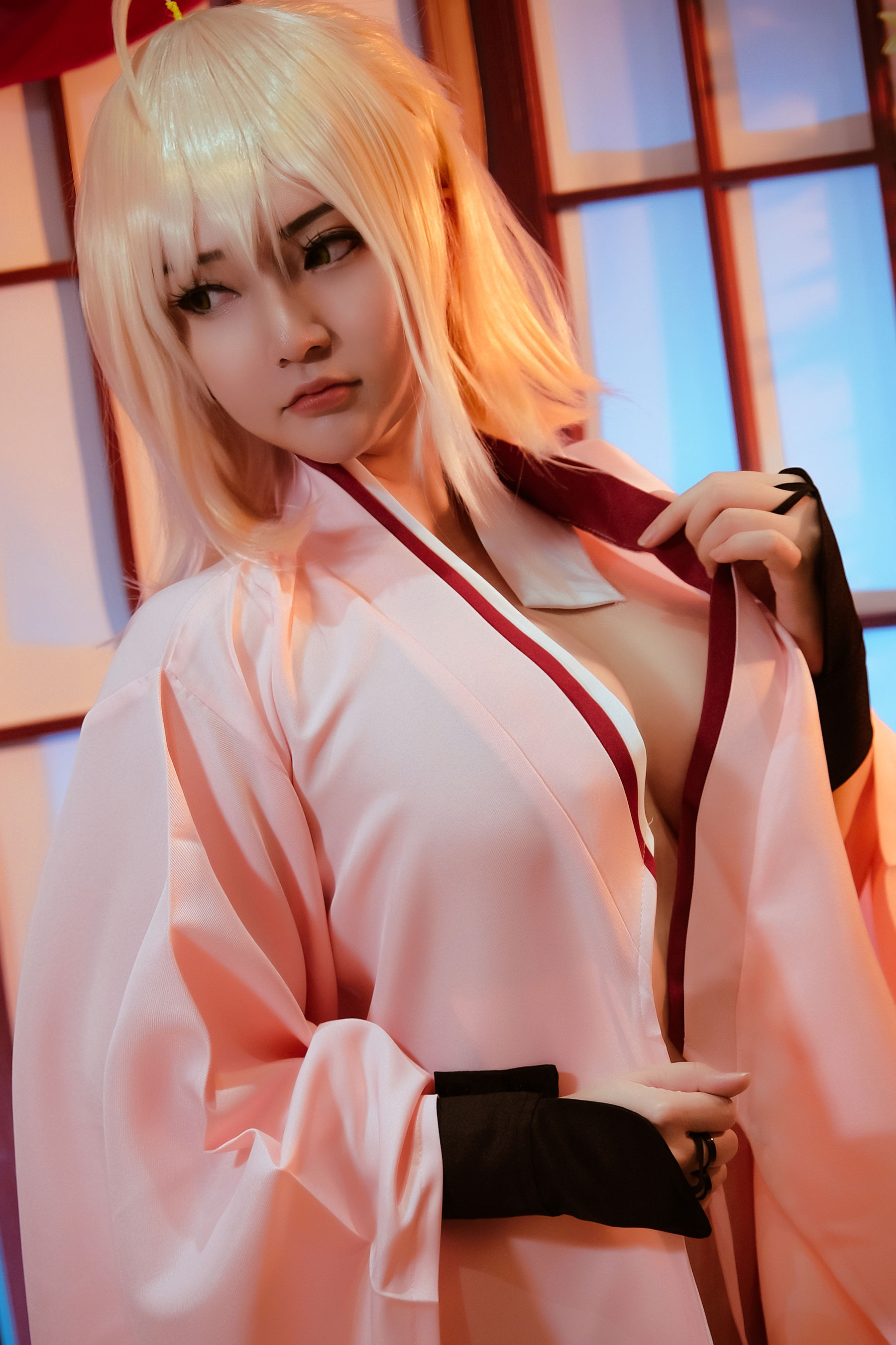 Coser小姐姐Potato Godzilla - Okita Souji Sakura Saber