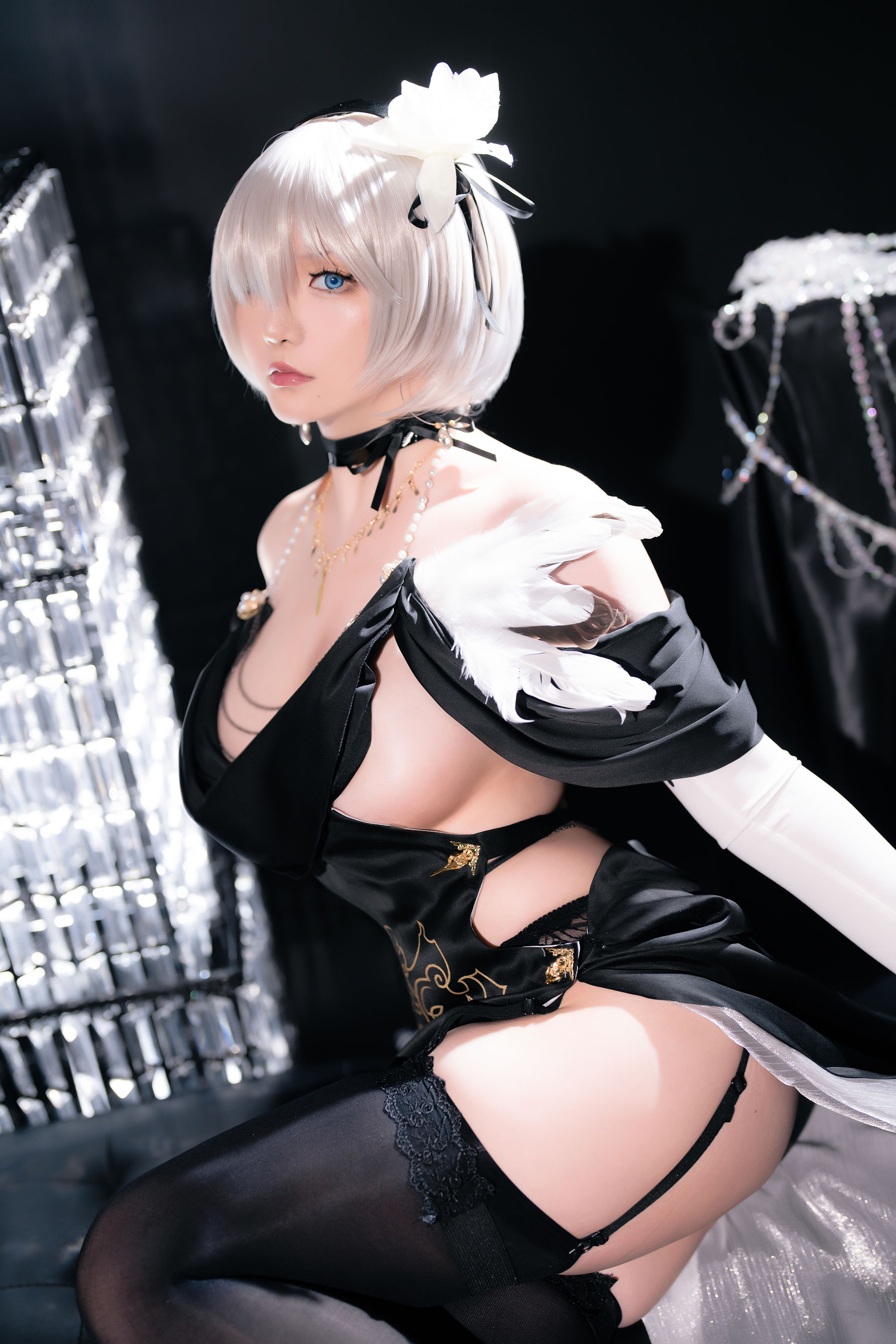 Coser小姐姐星之迟迟 - 尼尔-2B同人礼服