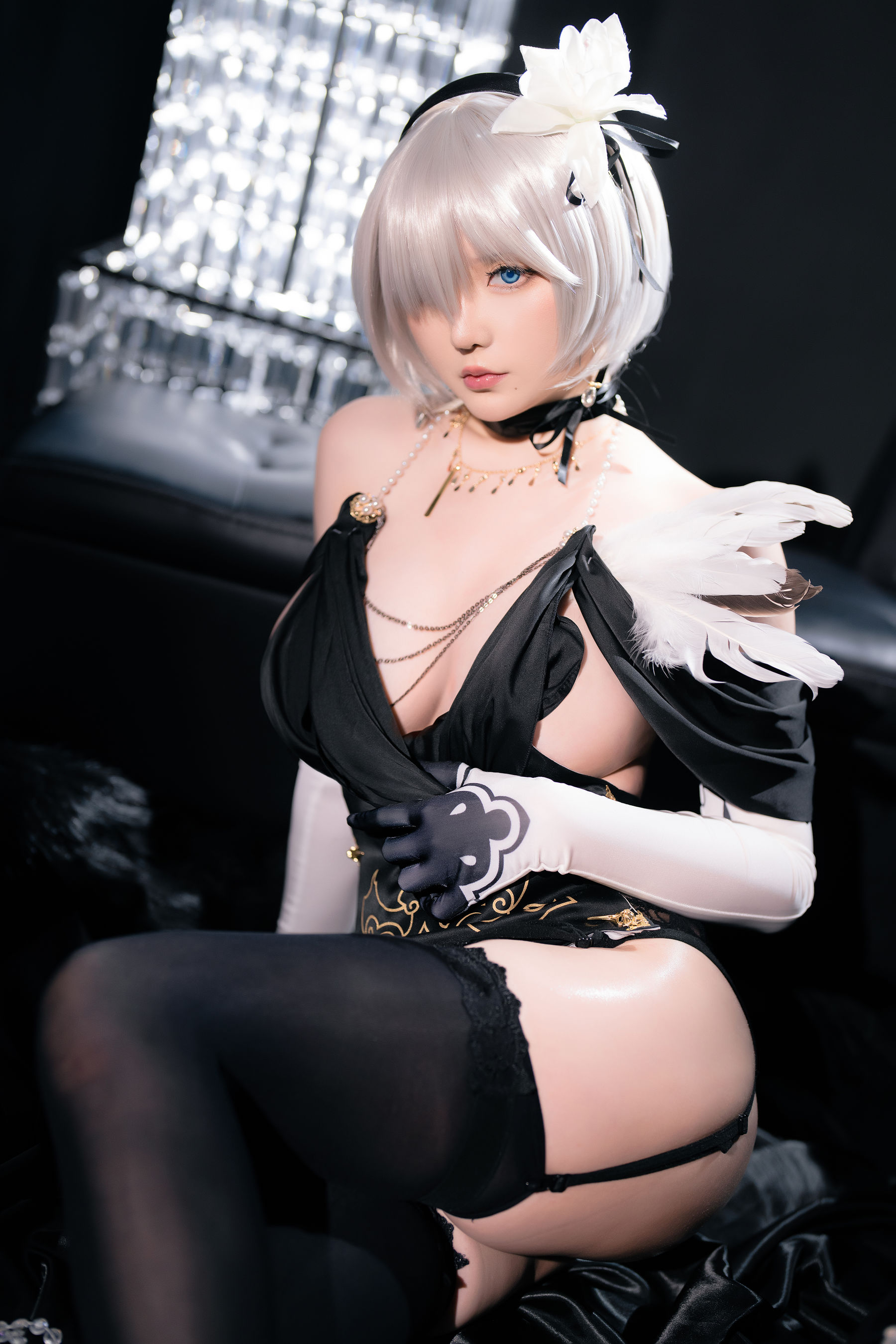 Coser小姐姐星之迟迟 - 尼尔-2B同人礼服