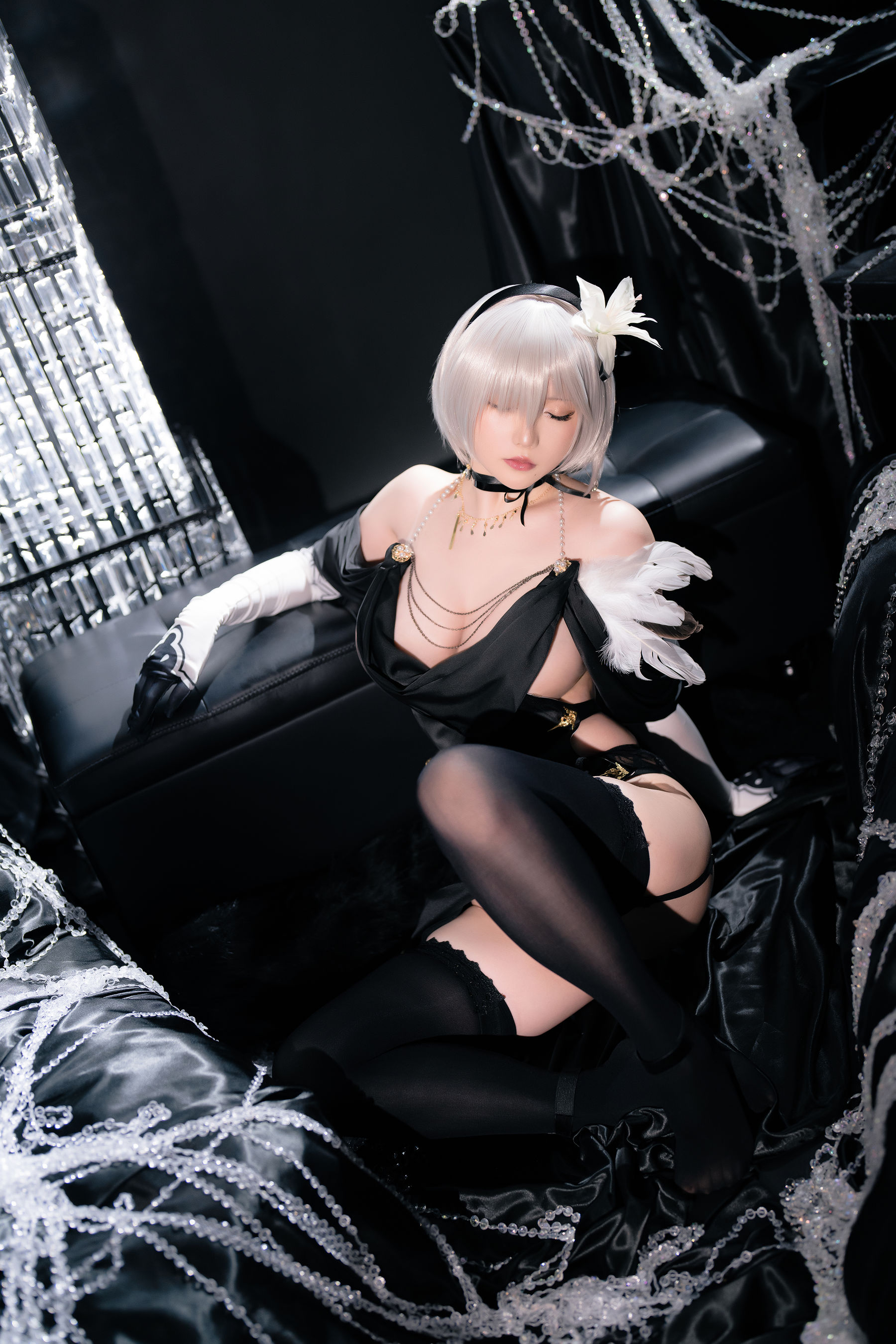 Coser小姐姐星之迟迟 - 尼尔-2B同人礼服