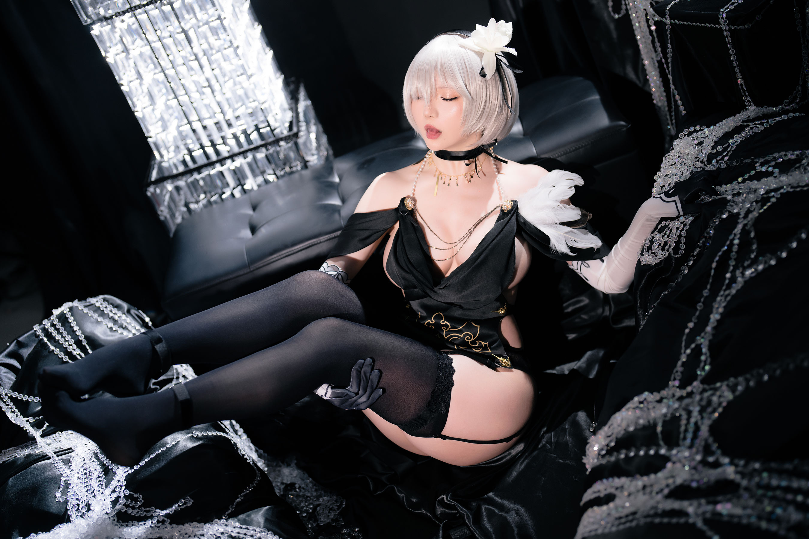 Coser小姐姐星之迟迟 - 尼尔-2B同人礼服