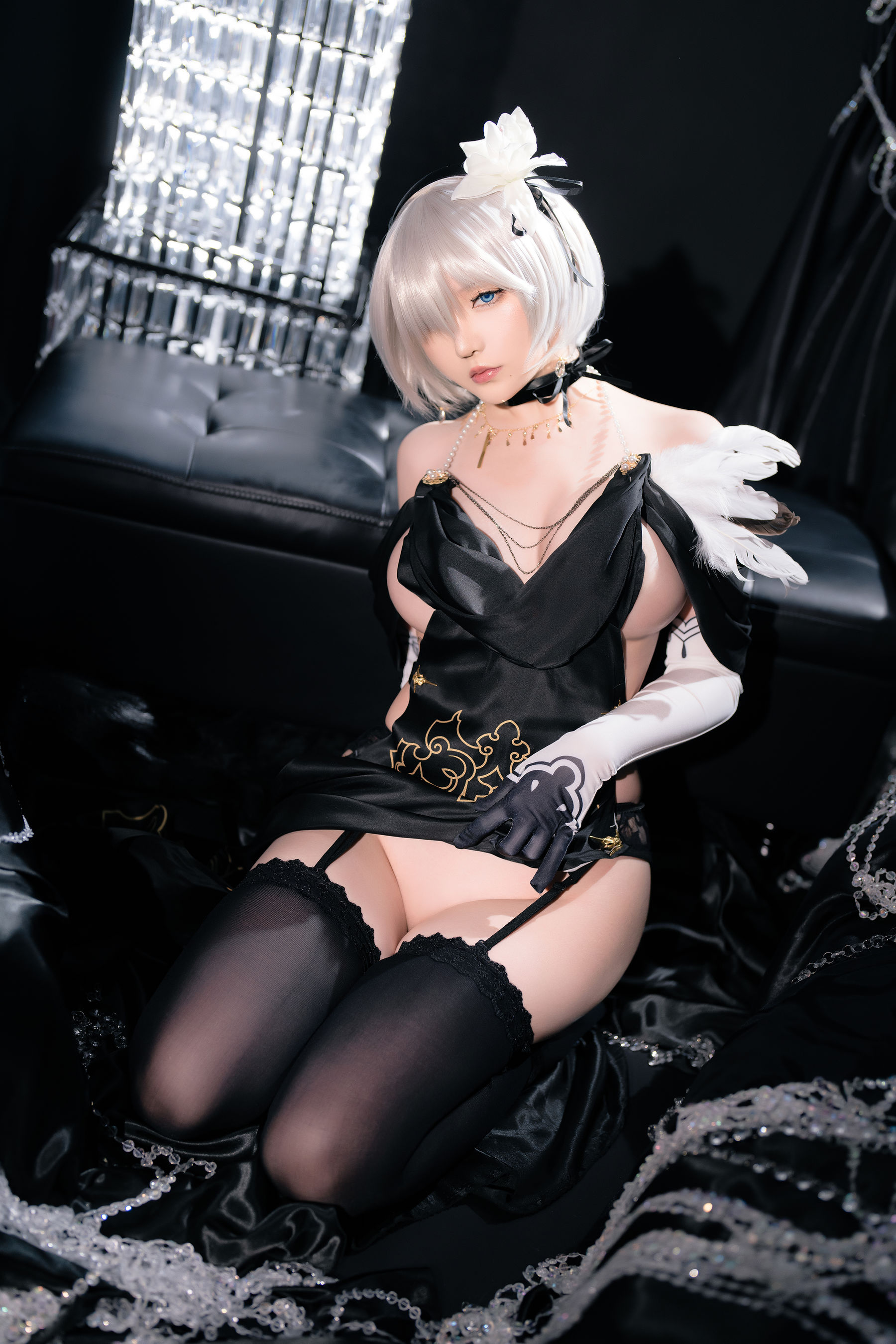 Coser小姐姐星之迟迟 - 尼尔-2B同人礼服