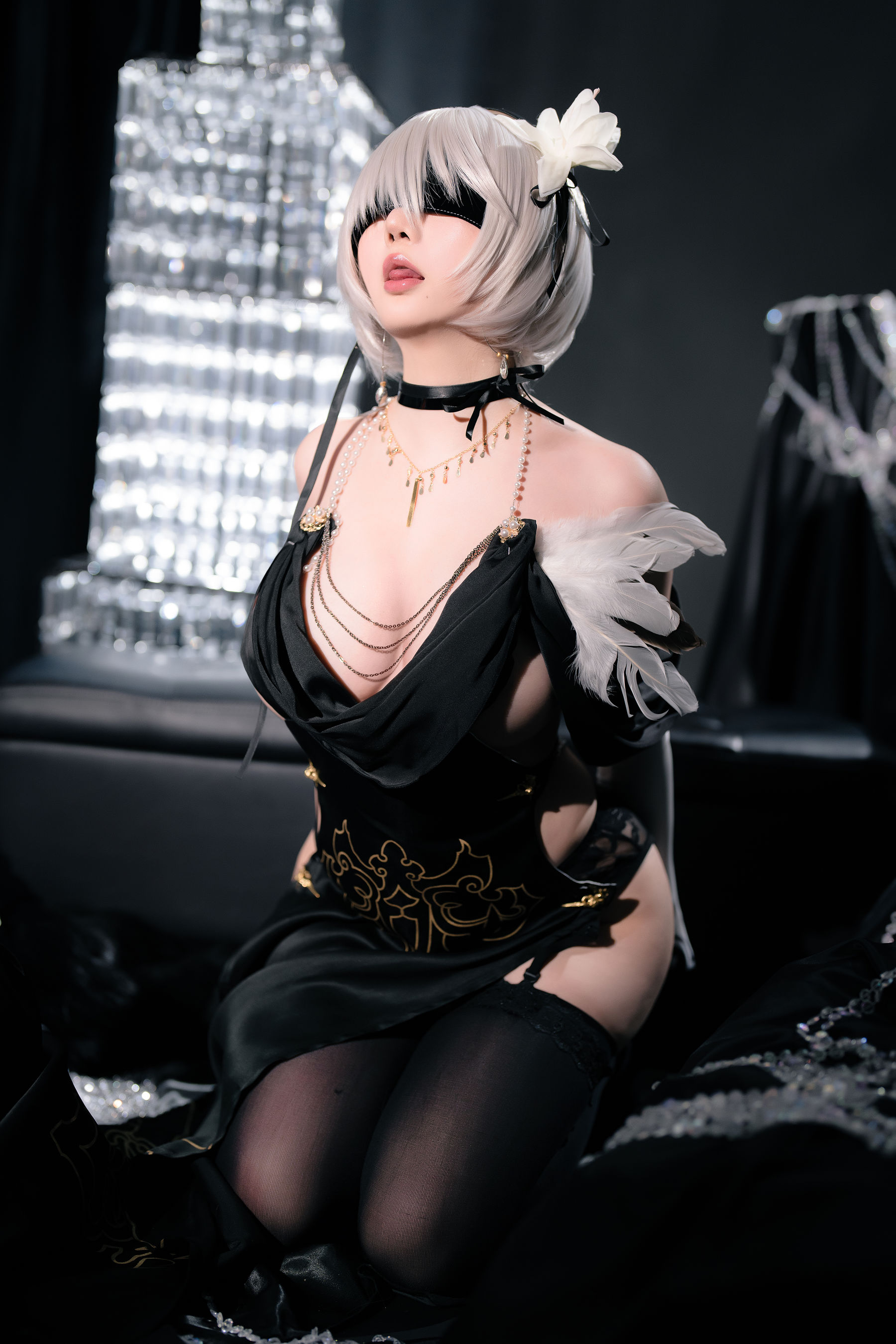 Coser小姐姐星之迟迟 - 尼尔-2B同人礼服