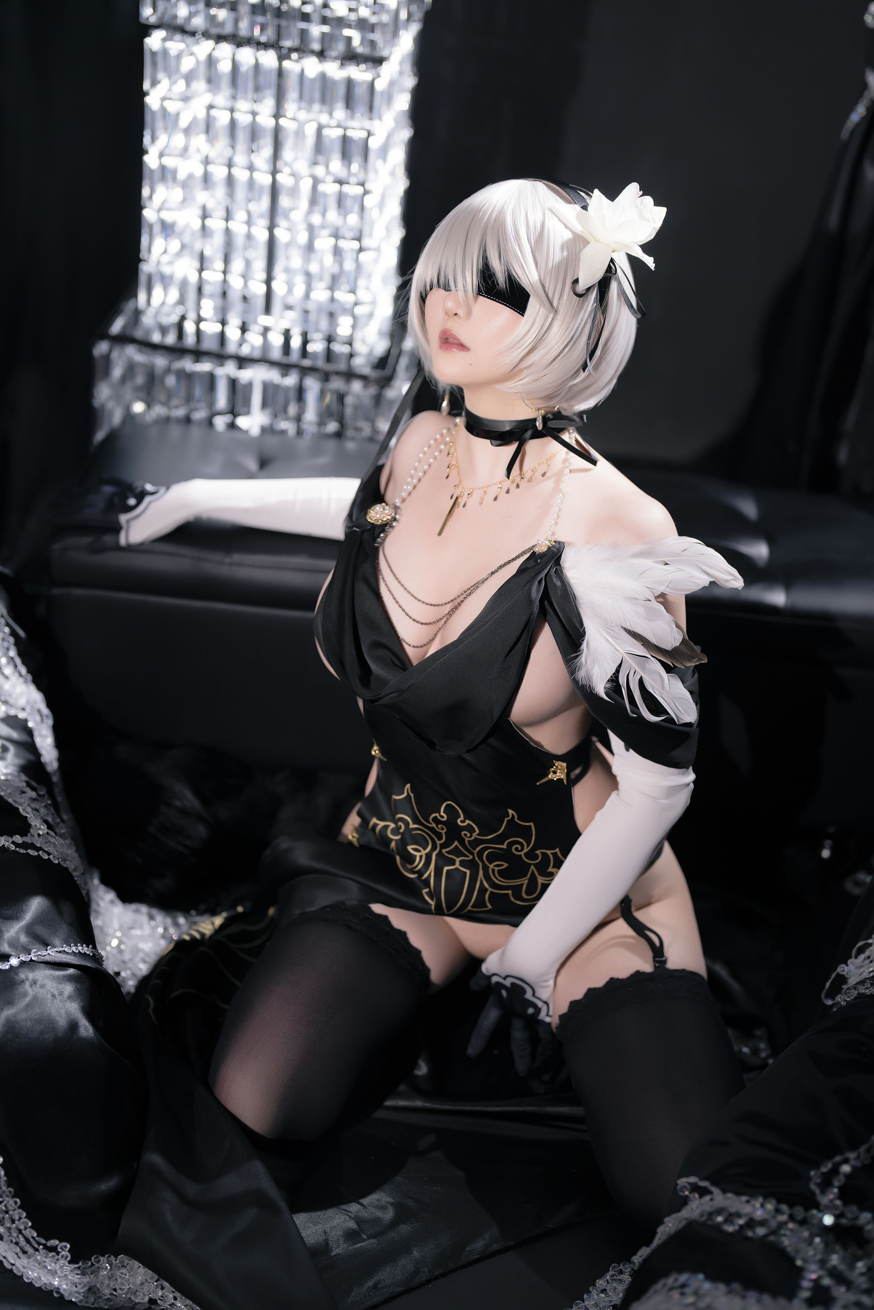 Coser小姐姐星之迟迟 - 尼尔-2B同人礼服
