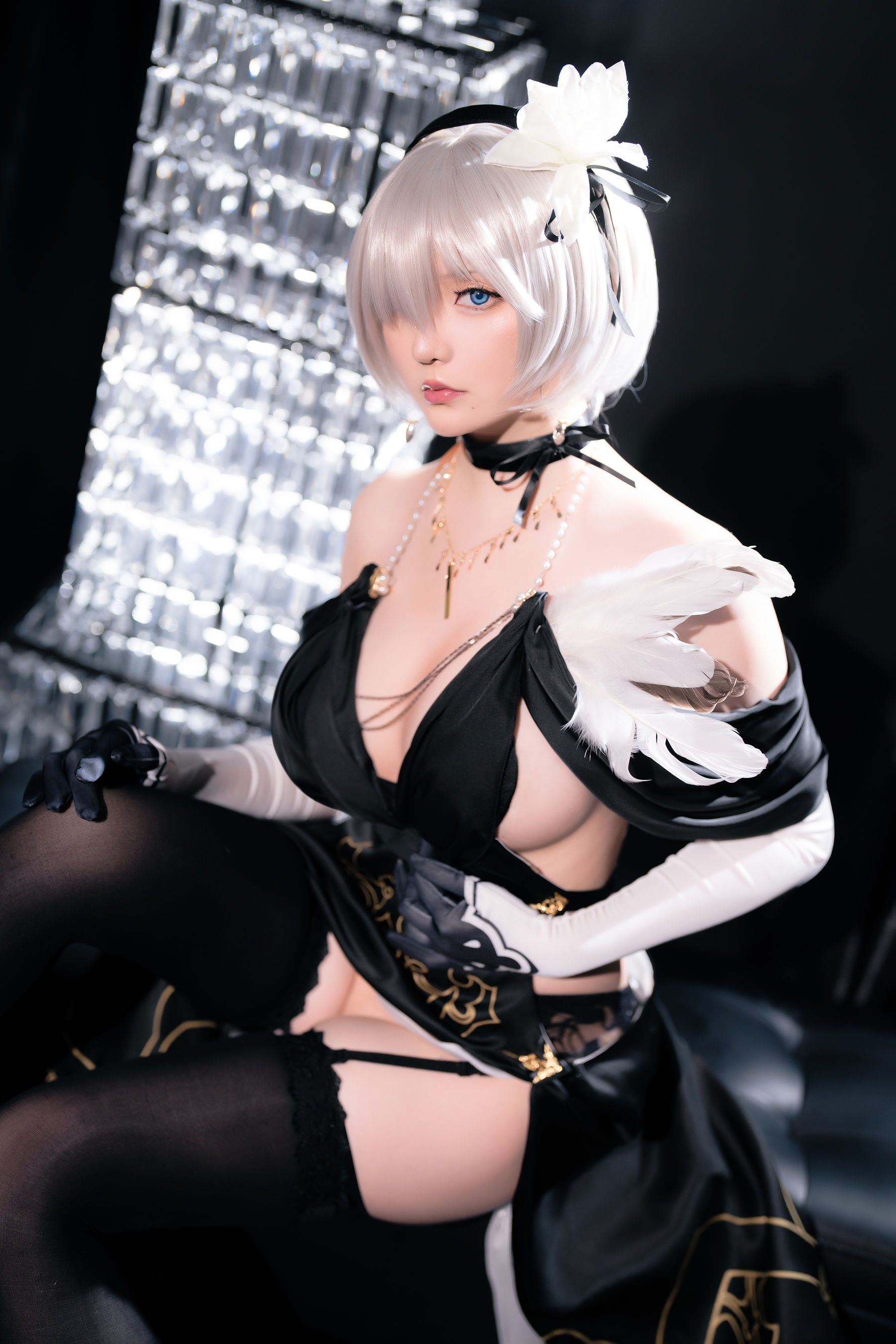 Coser小姐姐星之迟迟 - 尼尔-2B同人礼服