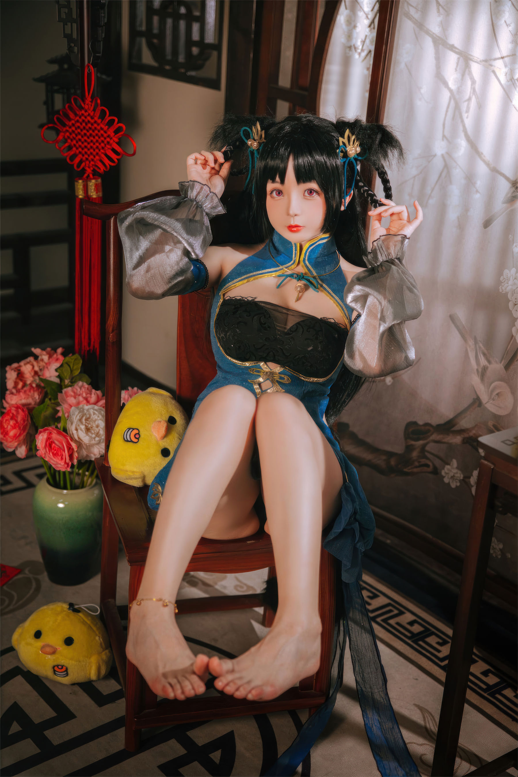 Cosplay日奈娇 - 碧蓝航线 大潮旗袍