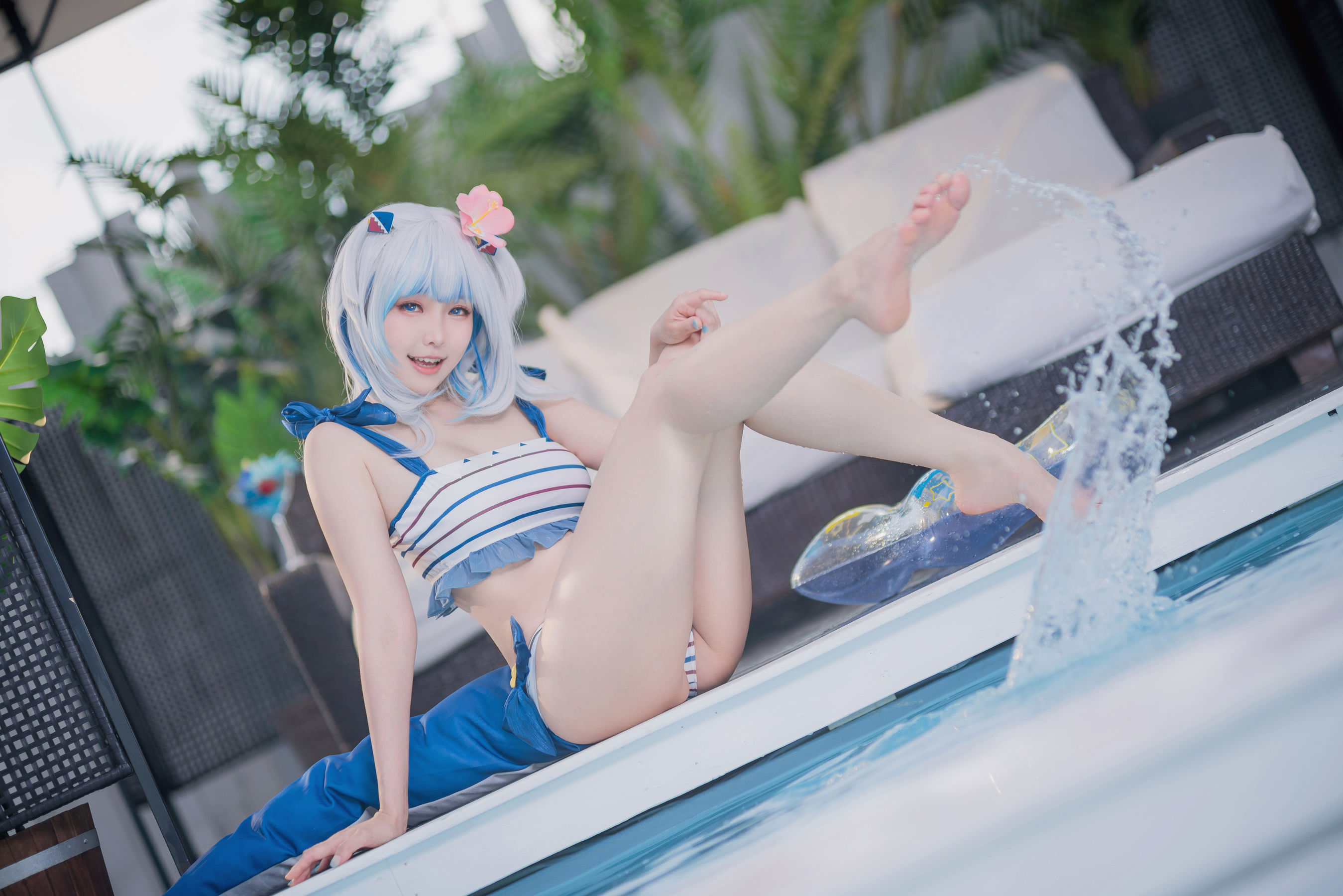 Ely_eee(ElyEE子) - Gawr Gura Swimsuit