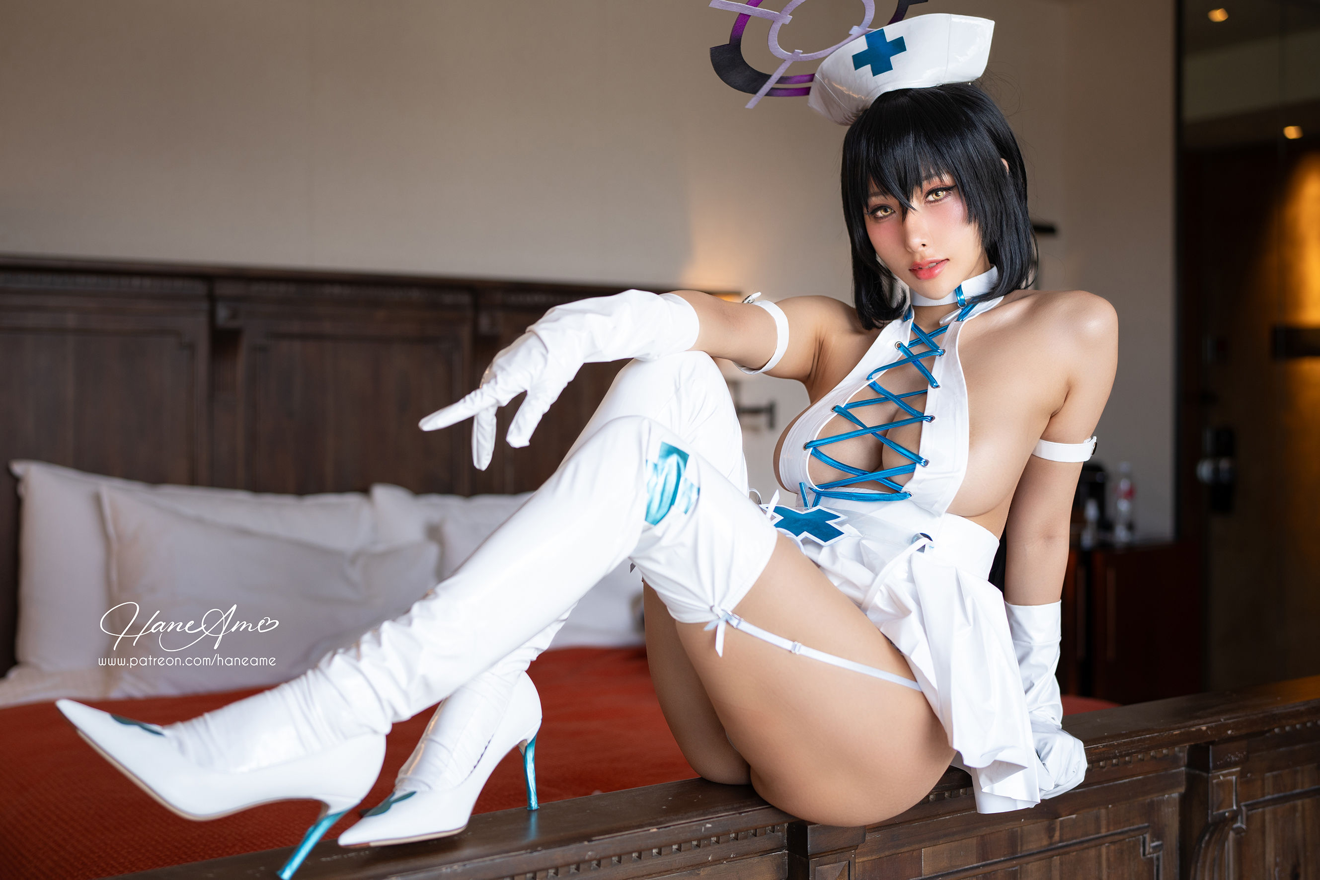 Hane Ame 雨波写真 - 碧藍檔案 角盾華凜 Nurse