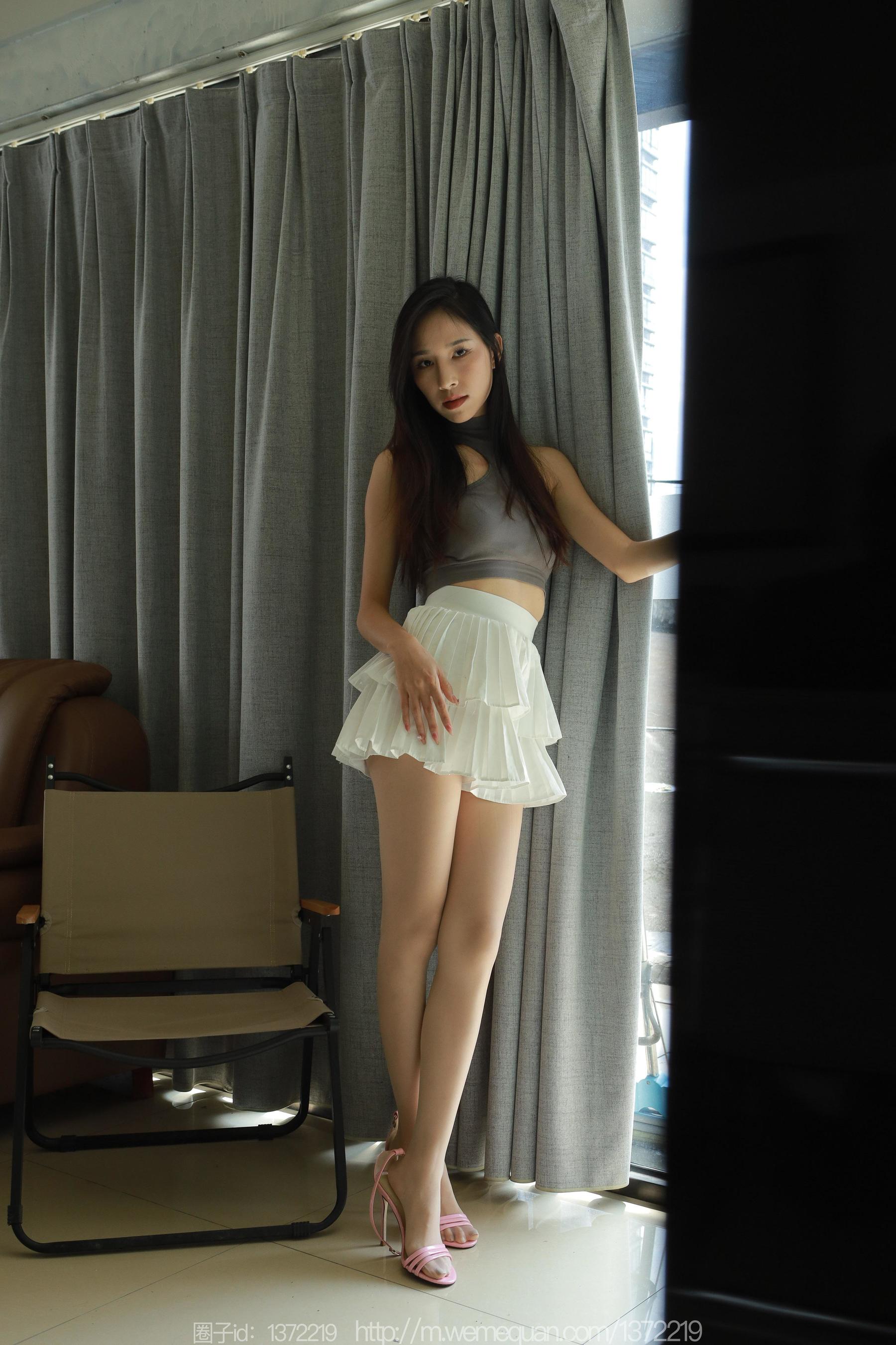 IESS异思趣向 - 模特： 美子 《芭比粉高跟》