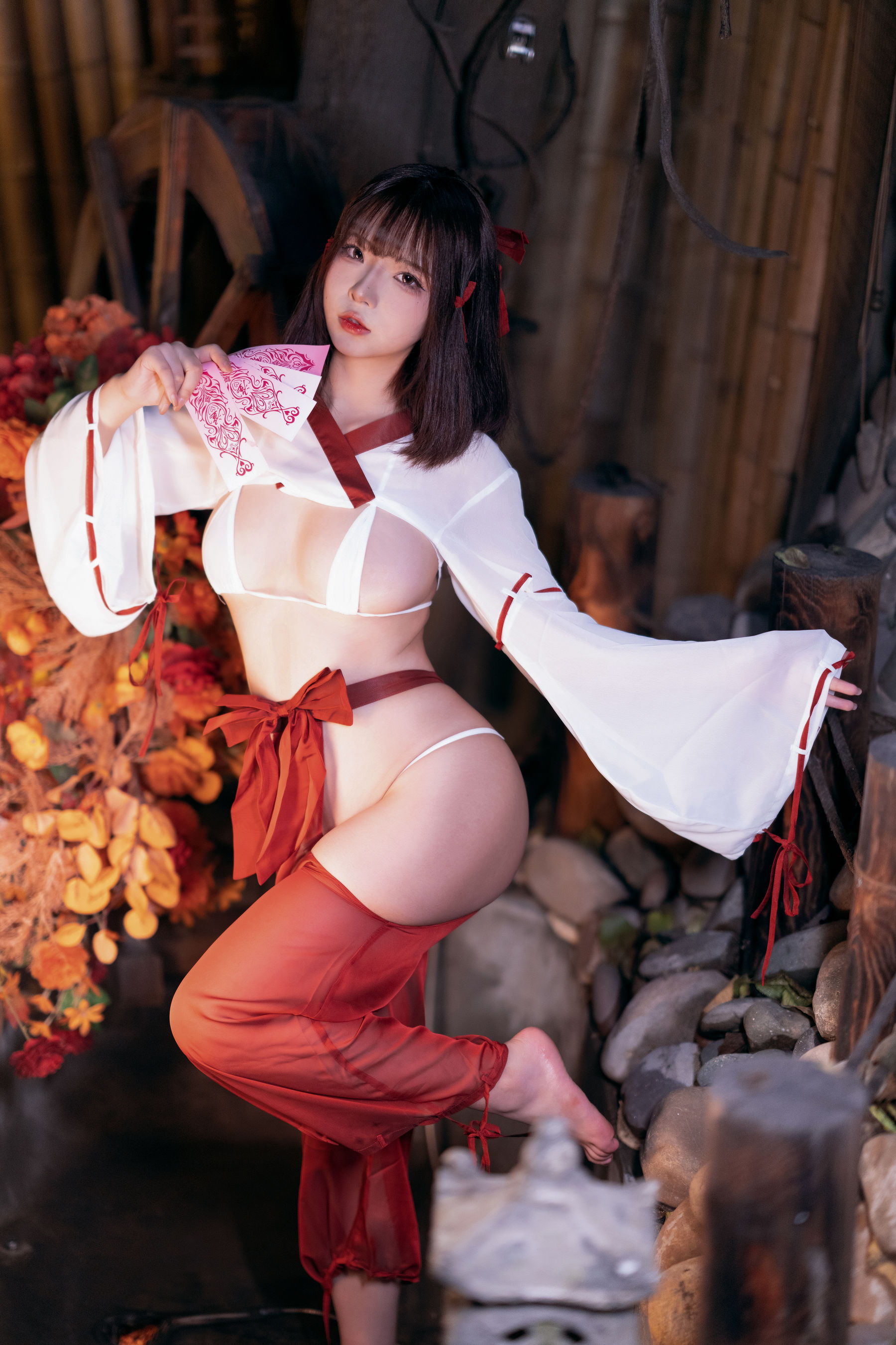 Kokuhui Vol.10 Miko of Wishes 祝巫神女