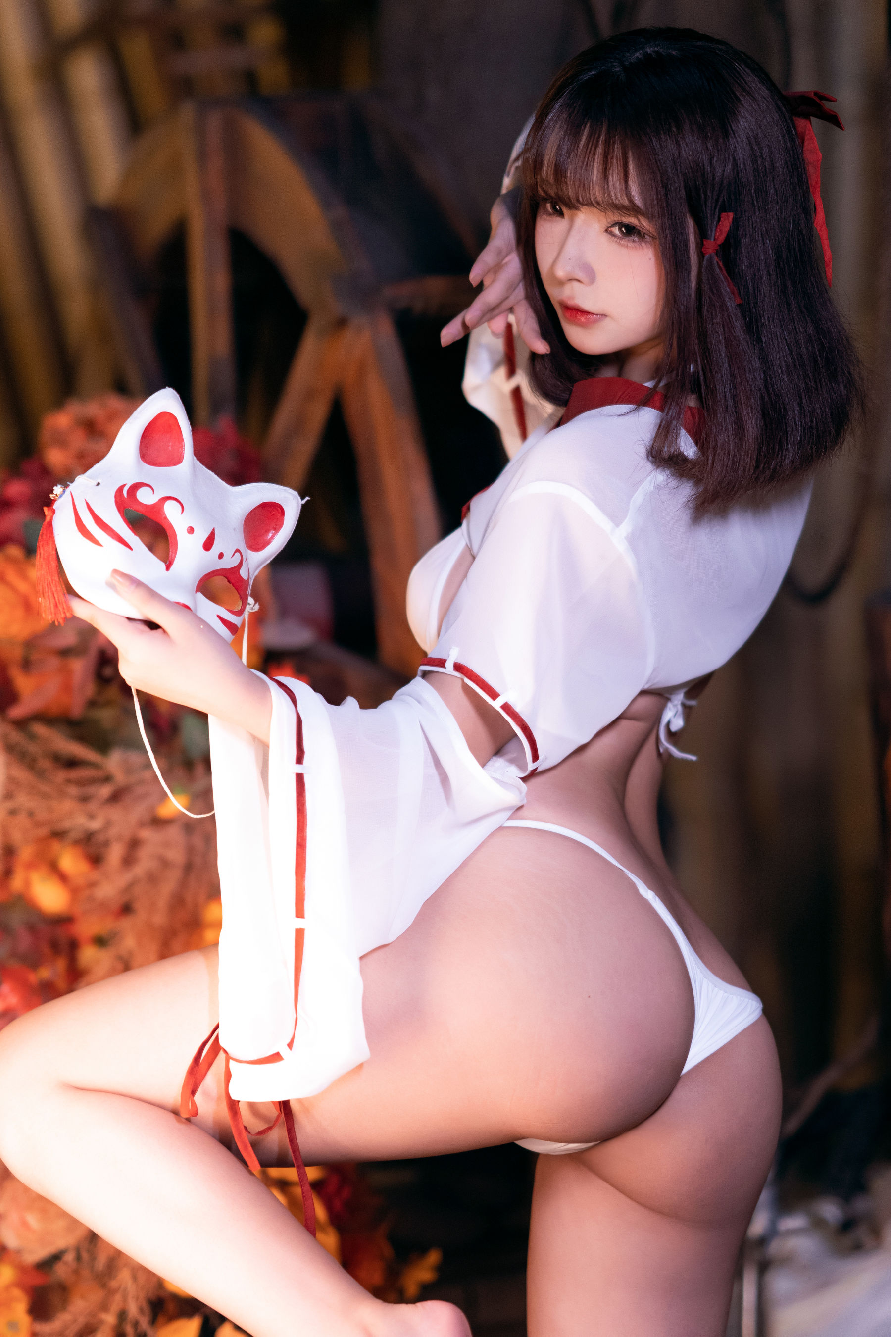 Kokuhui Vol.10 Miko of Wishes 祝巫神女