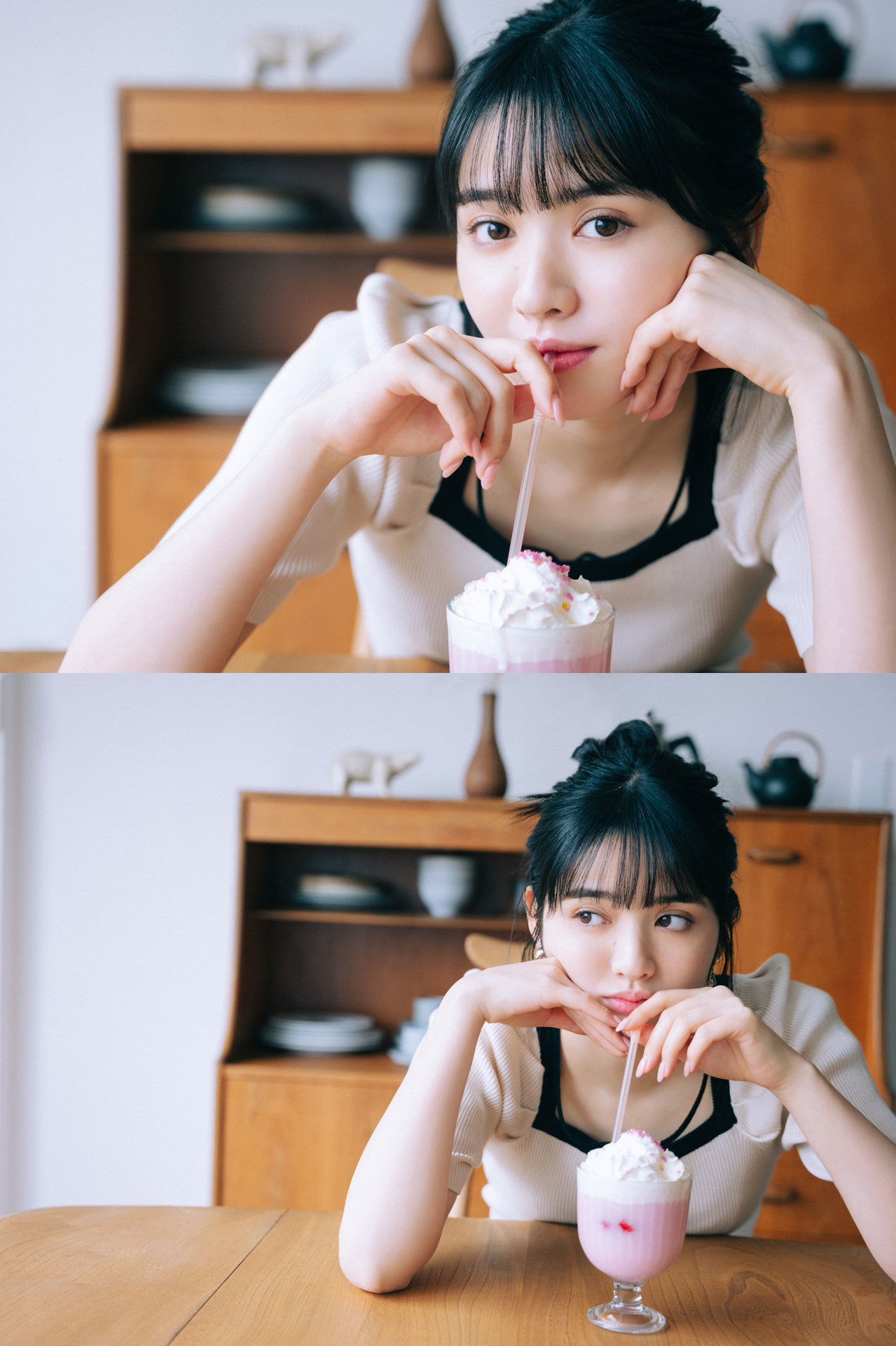 Suzuka Chinzei 鎮西寿々歌 - WHITE graph